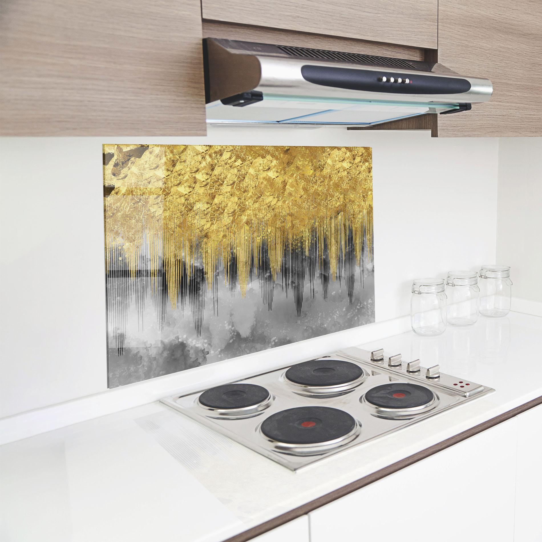 Panou Sticla Bucatarie Golden Grey mockup 8