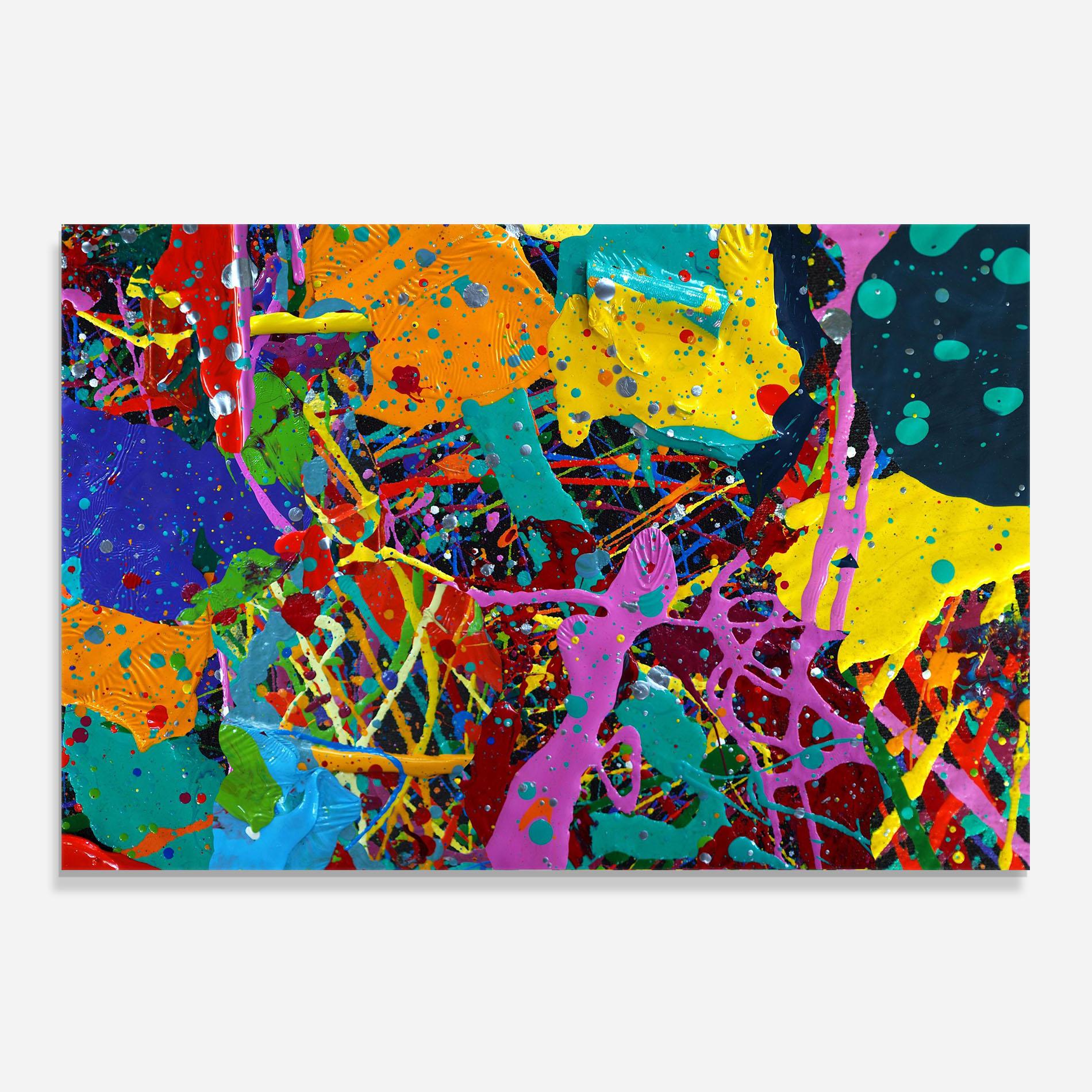 Panou Sticla Bucatarie Dark Panorama mockup 0