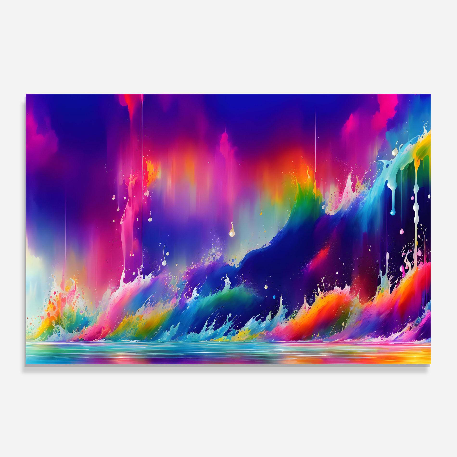 Panou Sticla Bucatarie Fairytale Landscape mockup 0