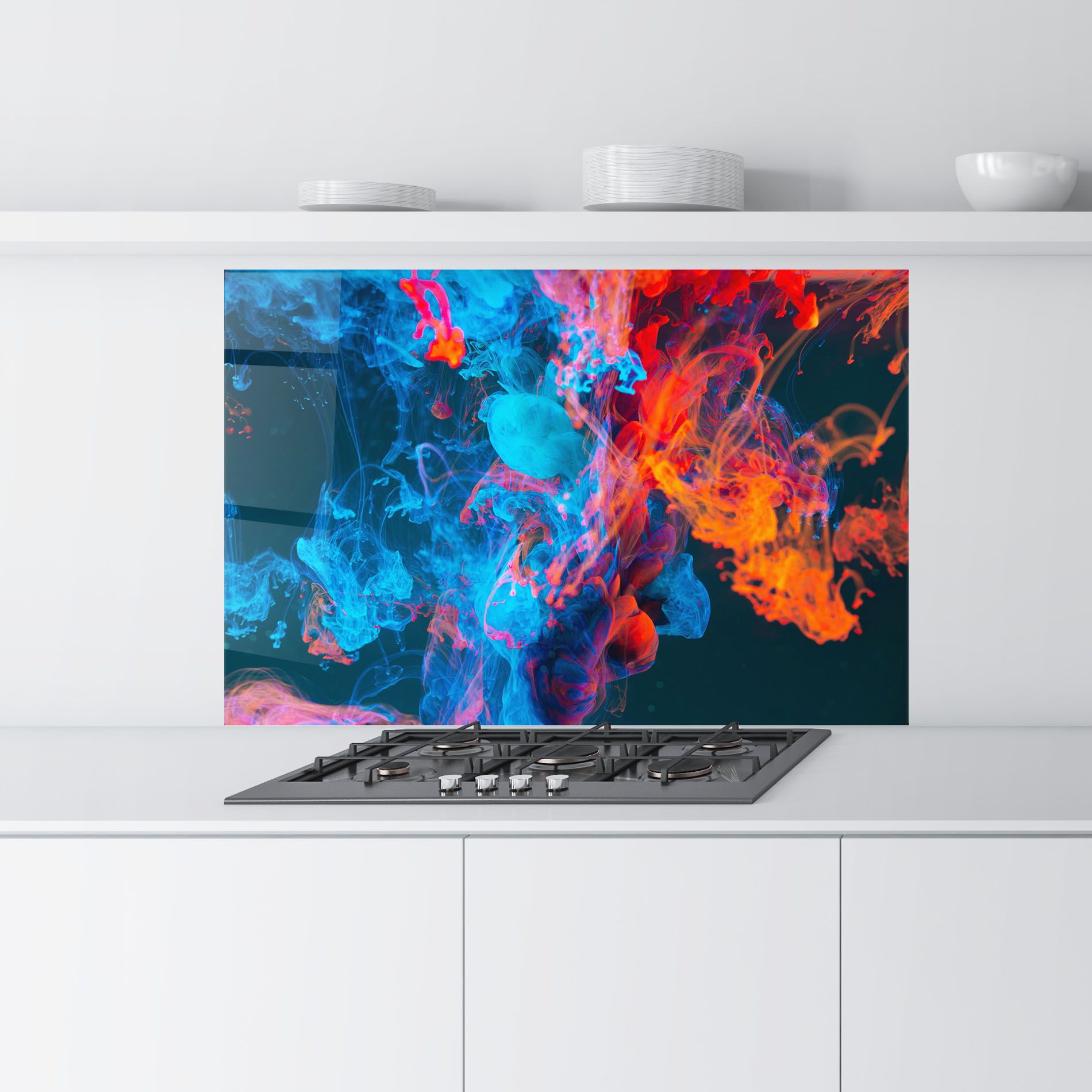 Abstract Blue And Red mockup 9