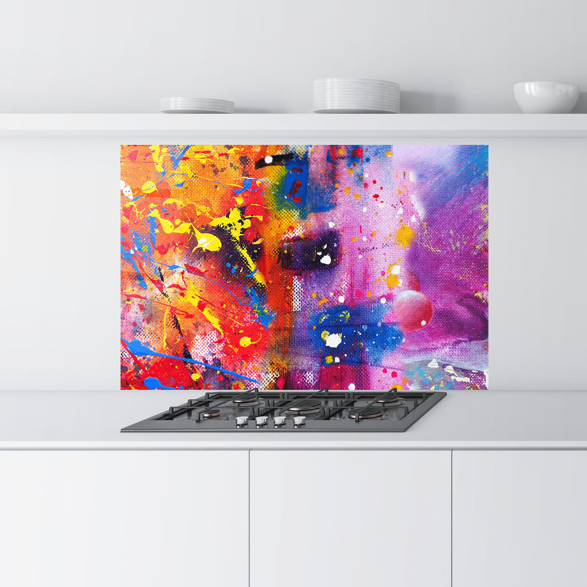 Panou Sticla Bucatarie Art Panorama mockup 9