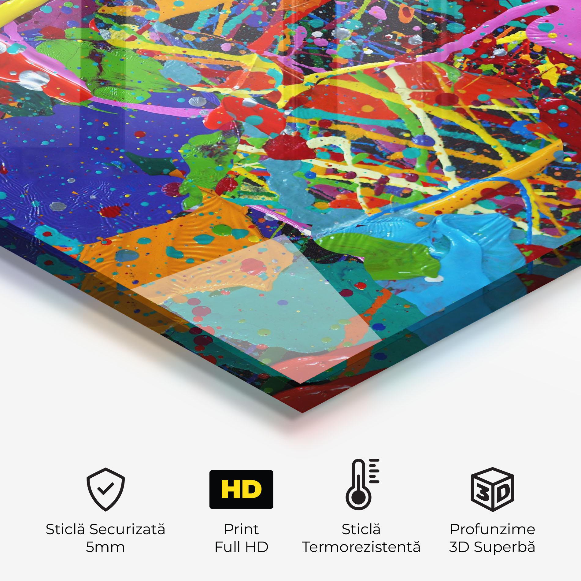 Panou Sticla Bucatarie Dark Panorama mockup 2