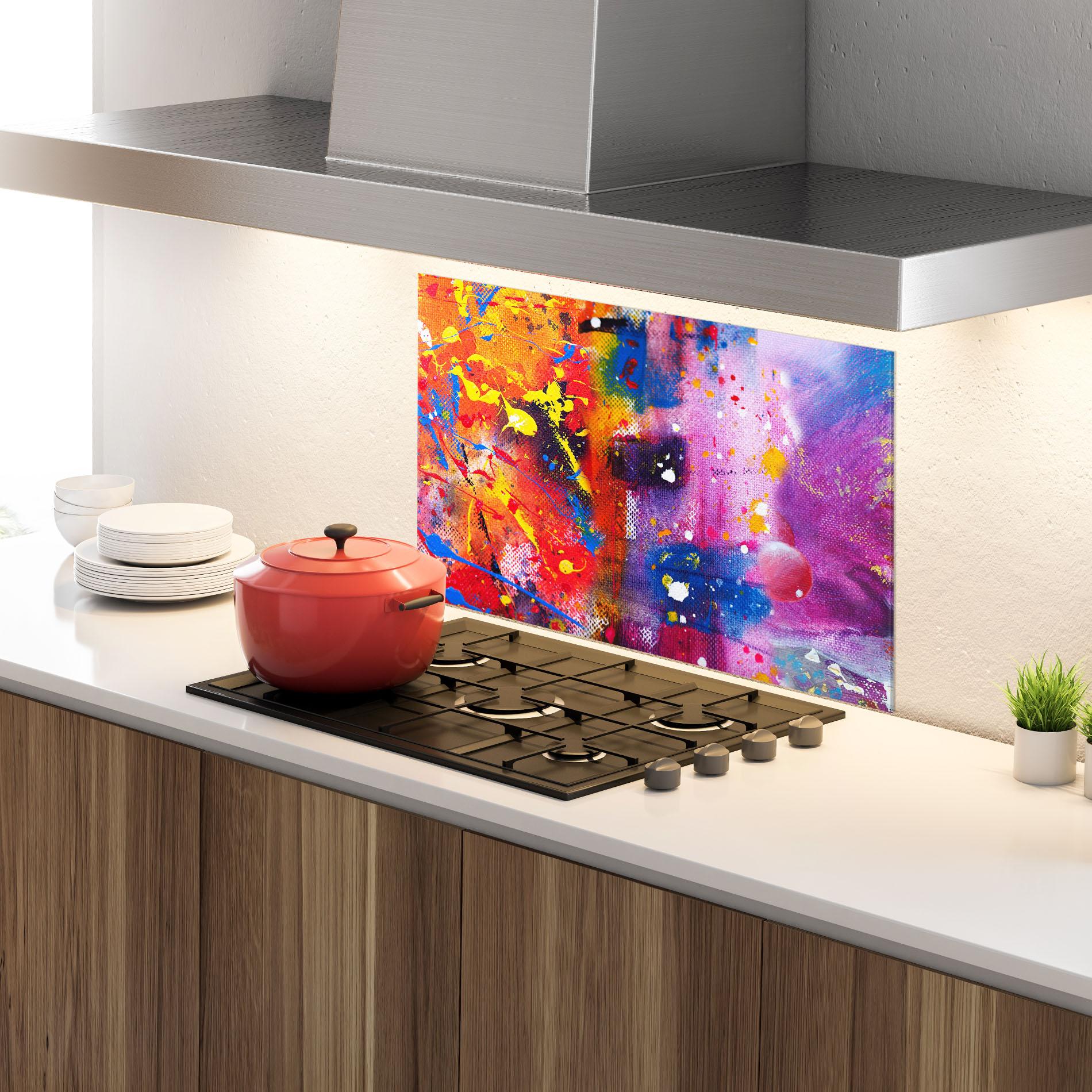 Panou Sticla Bucatarie Art Panorama mockup 4