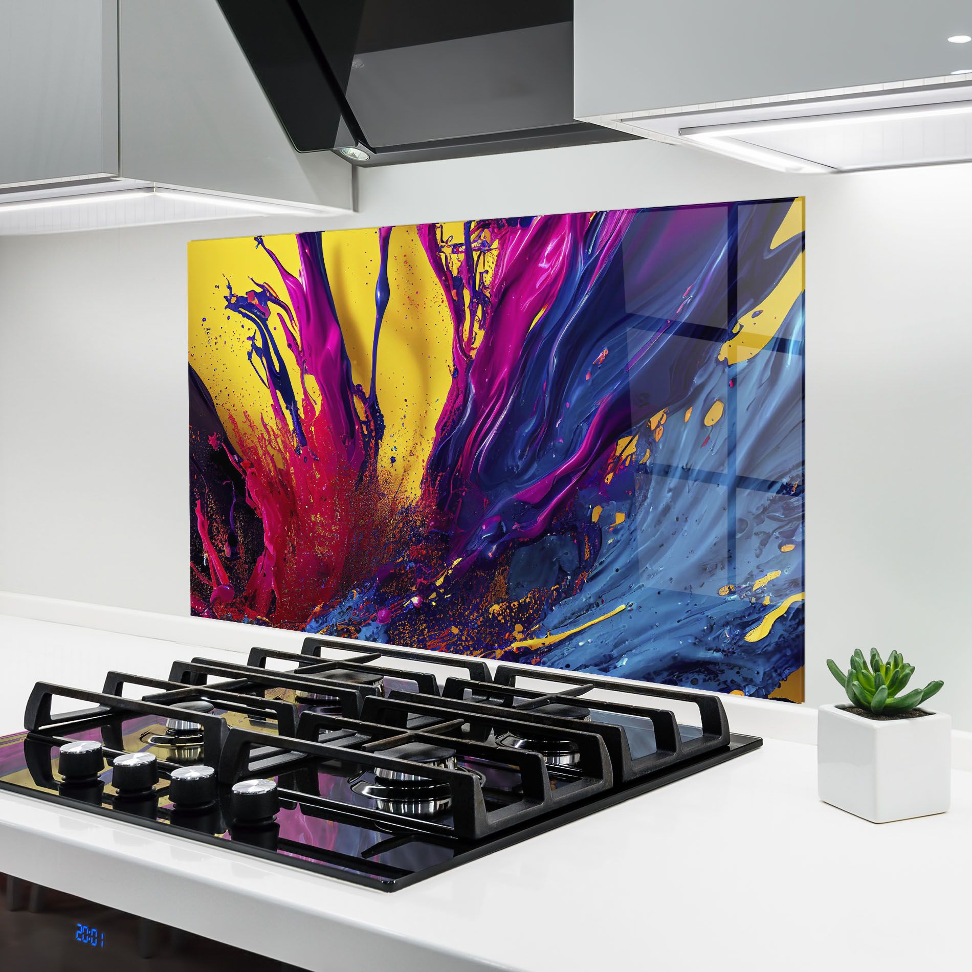 Purple And Blue Splash mockup 6