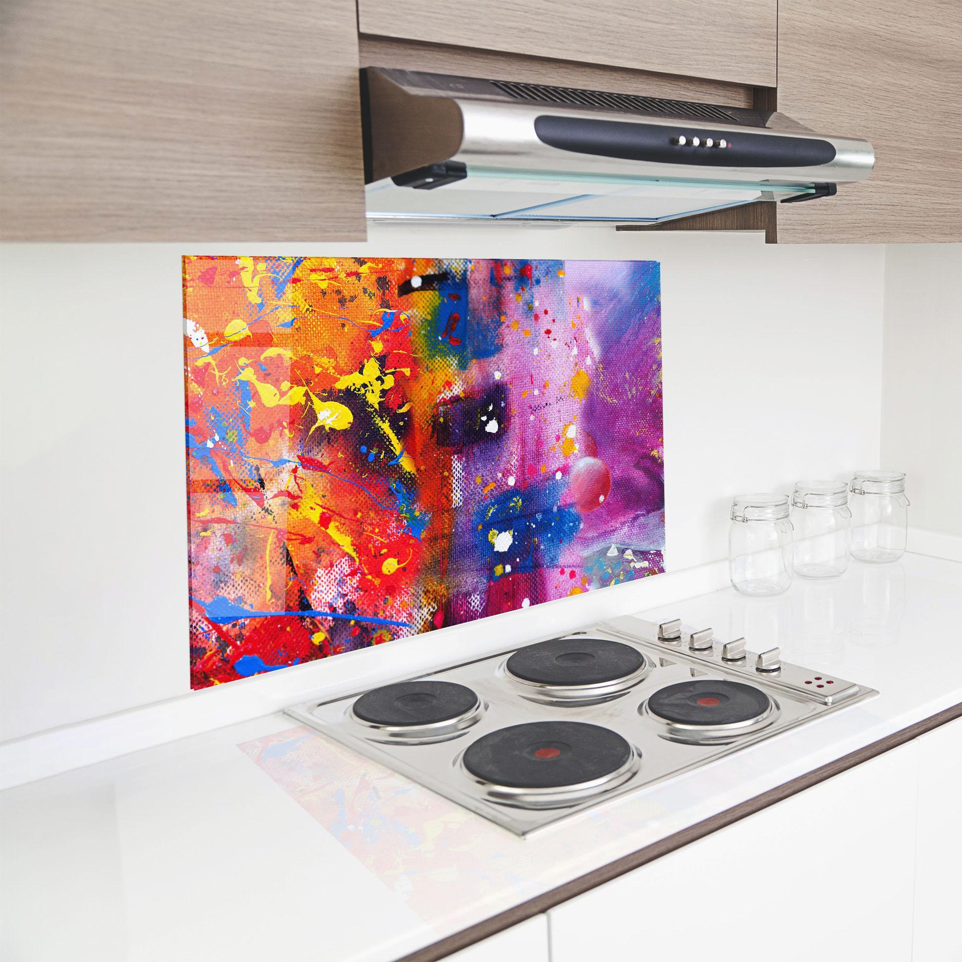 Panou Sticla Bucatarie Art Panorama mockup 8