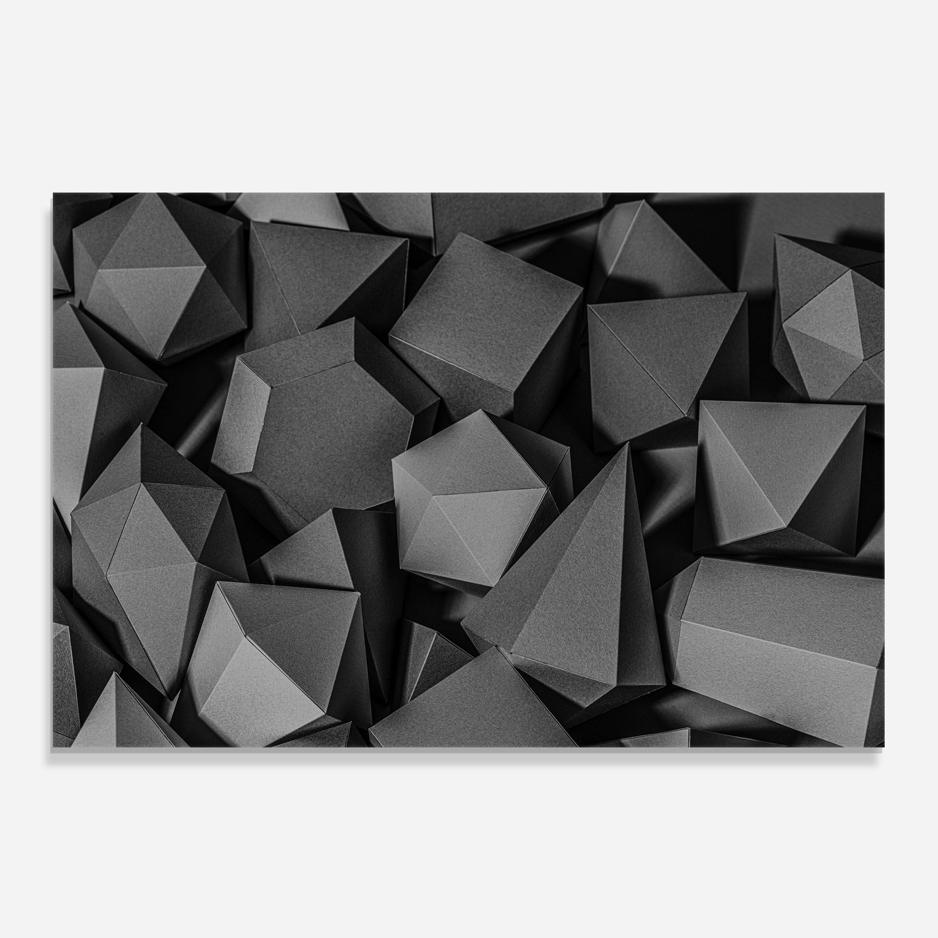 Black Geometric Shapes mockup 0