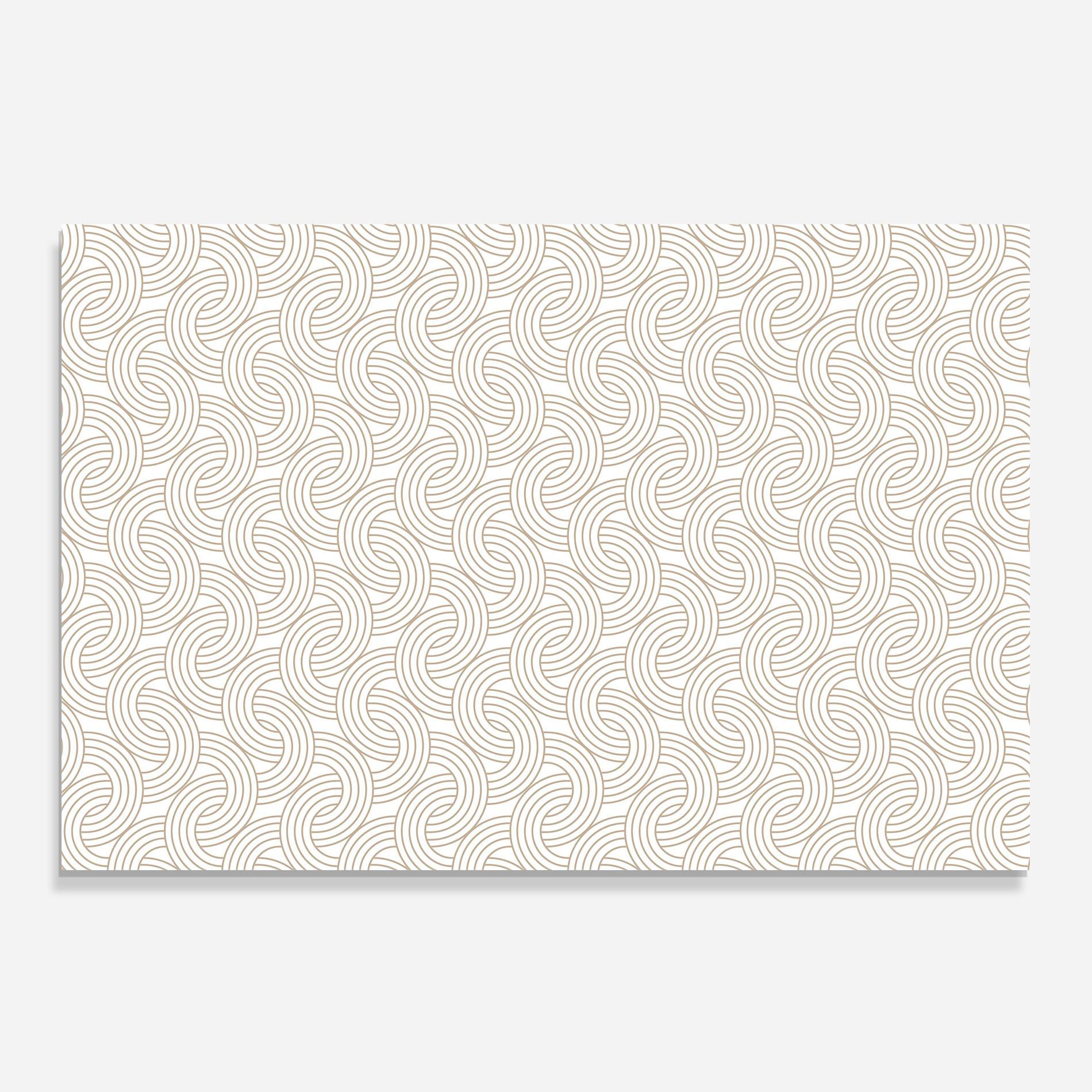Panou Sticla Bucatarie Cream Lines mockup 0