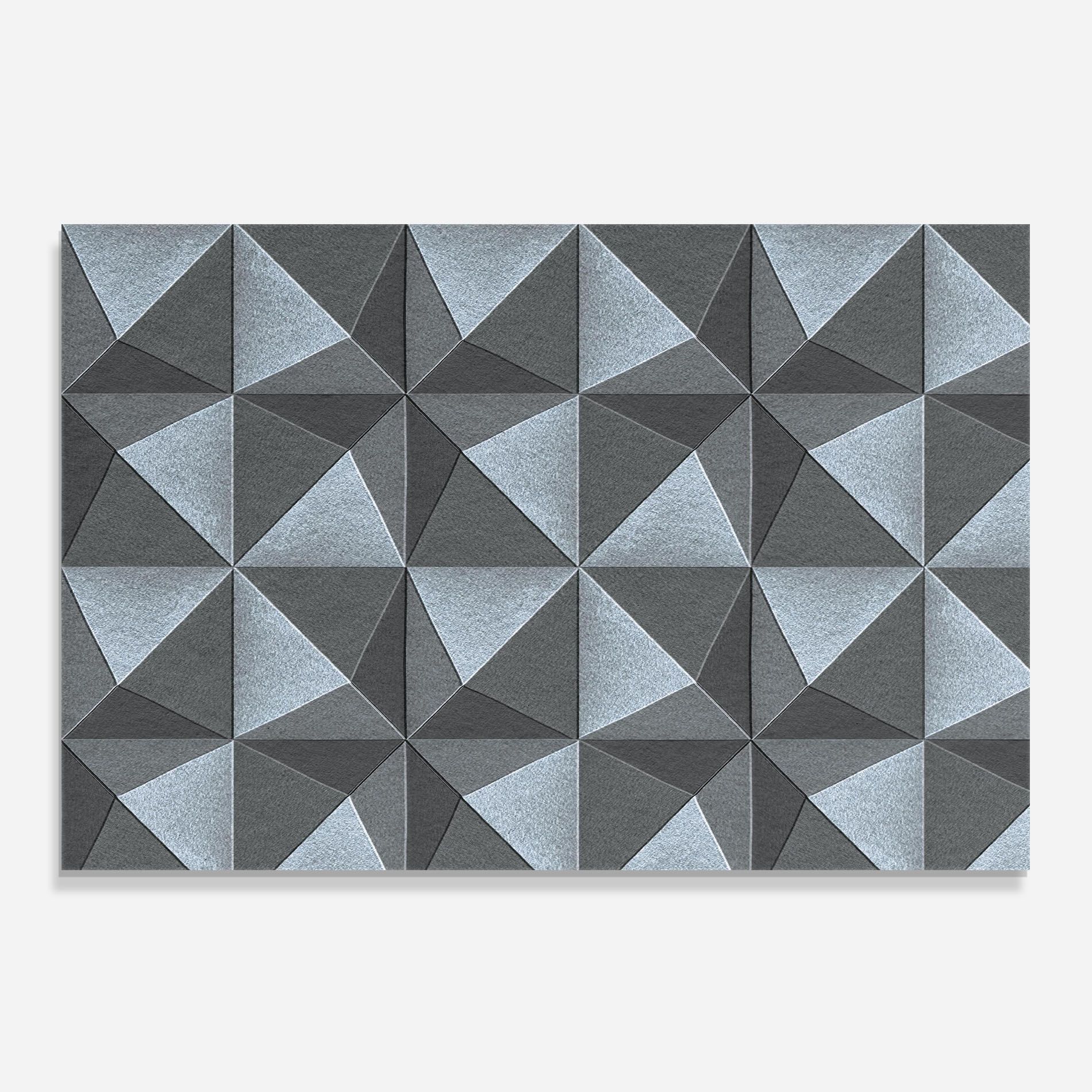 Grey Triangle Square mockup 0