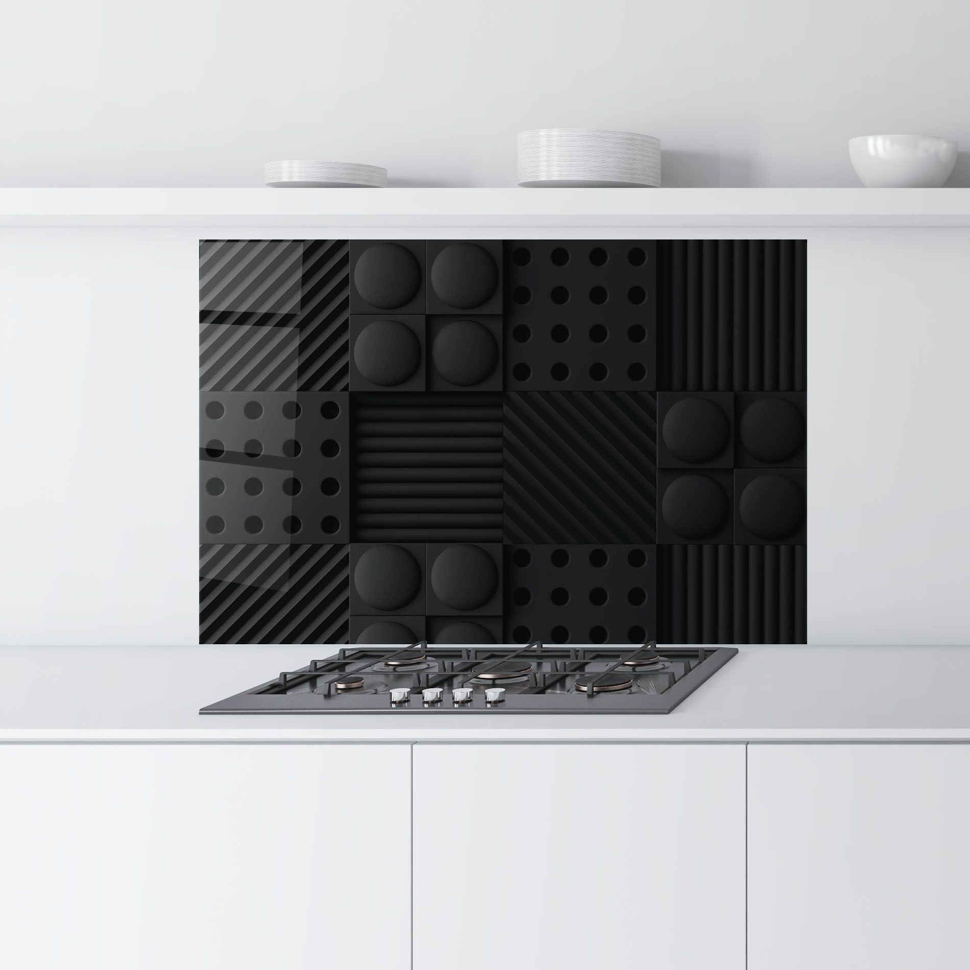 Black Square Circle mockup 9