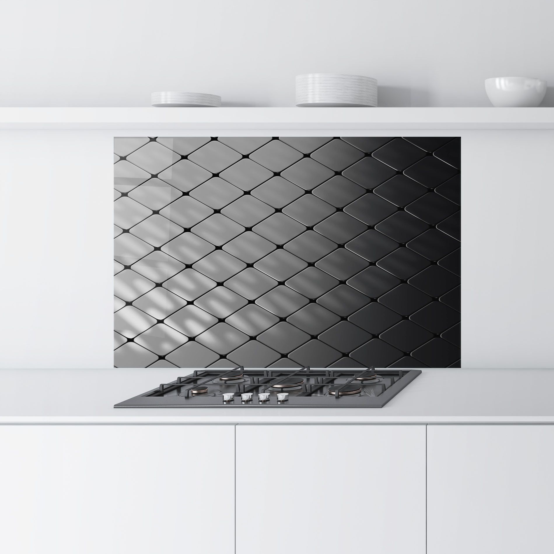 Black Square Shapes mockup 9