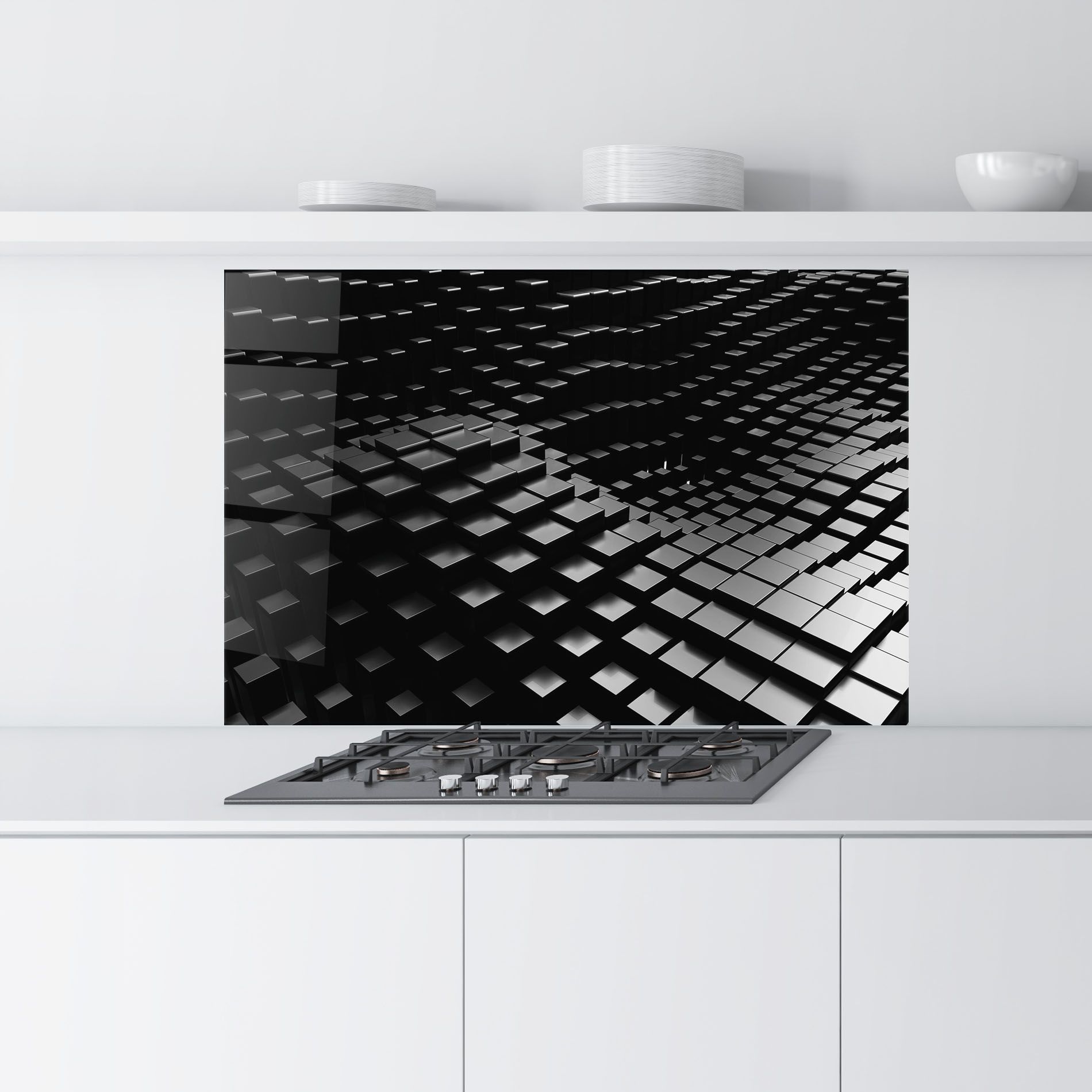 Black Square Wave mockup 9