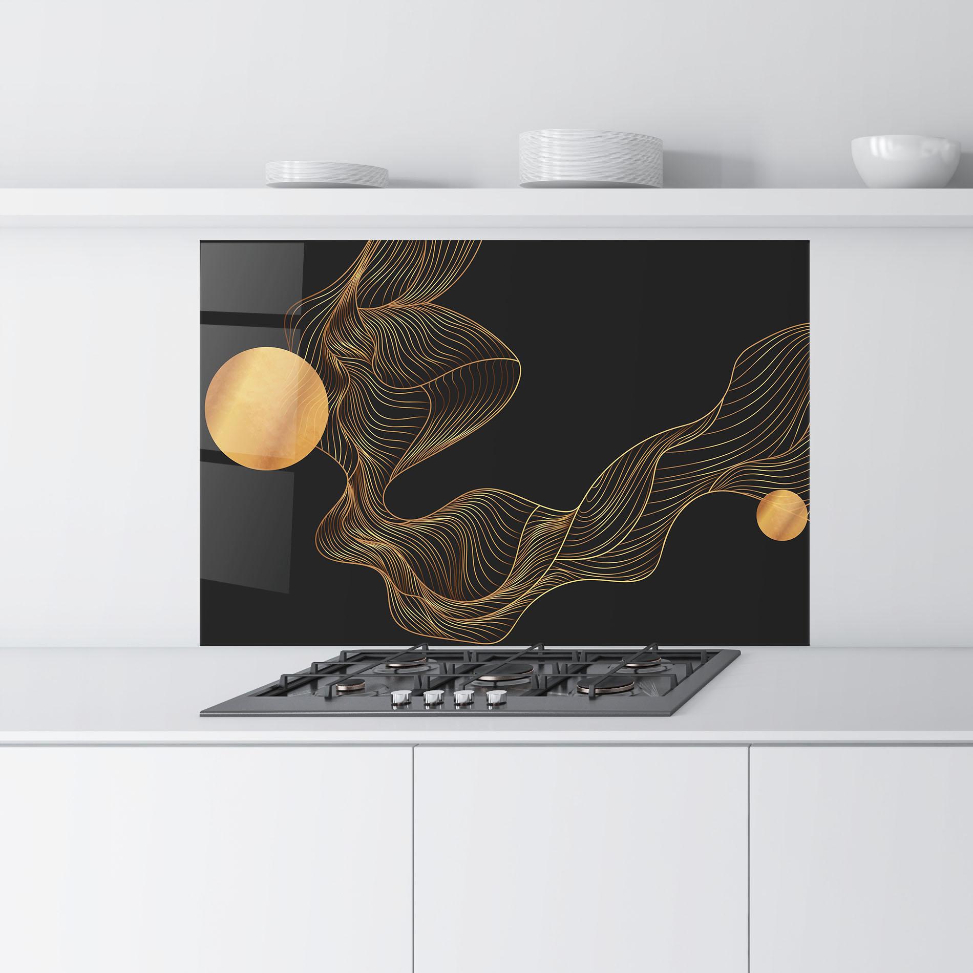 Panou Sticla Bucatarie Frecventa Abstracta mockup 9