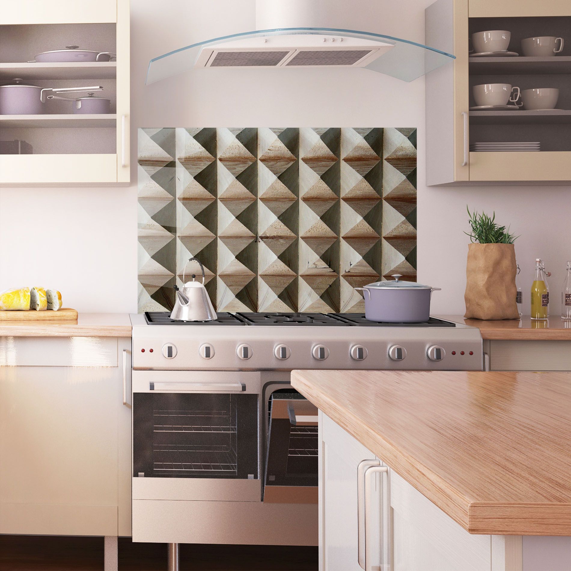 Cream Pyramid mockup 1