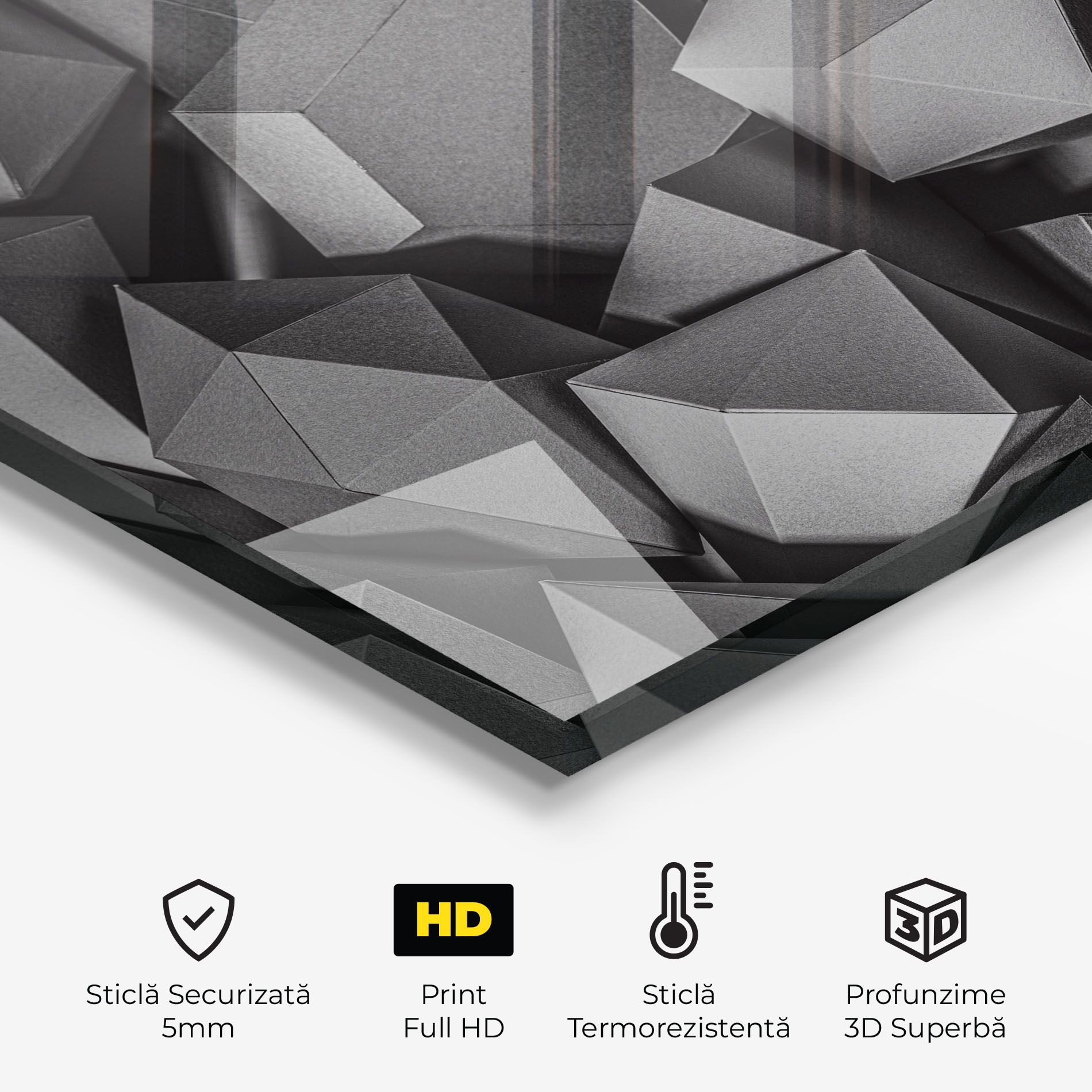 Black Geometric Shapes mockup 2