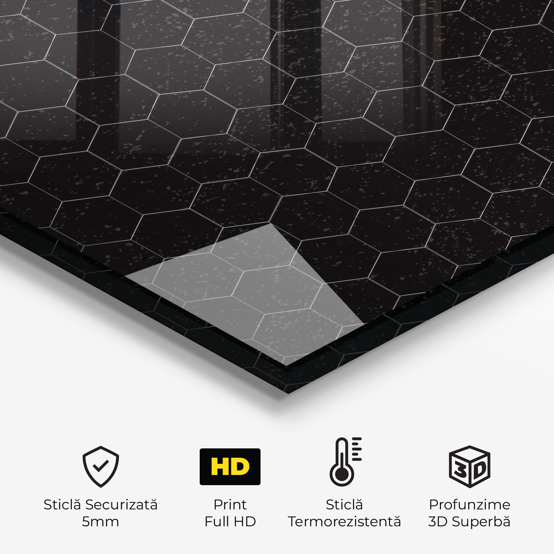 Black Hexagon mockup 2