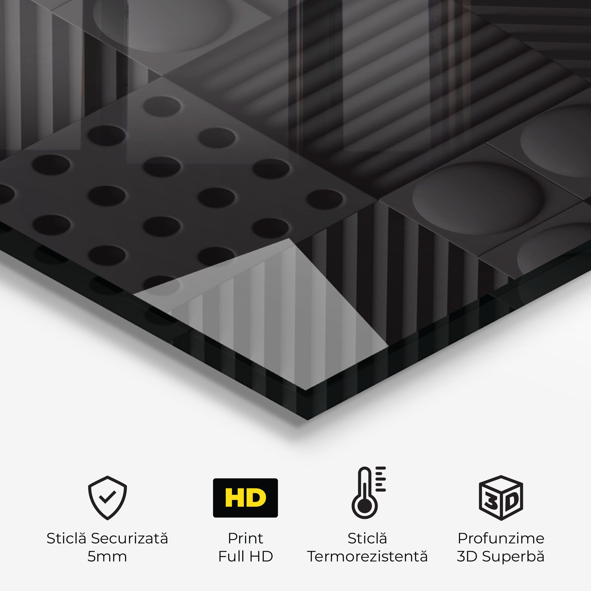 Black Square Circle mockup 2