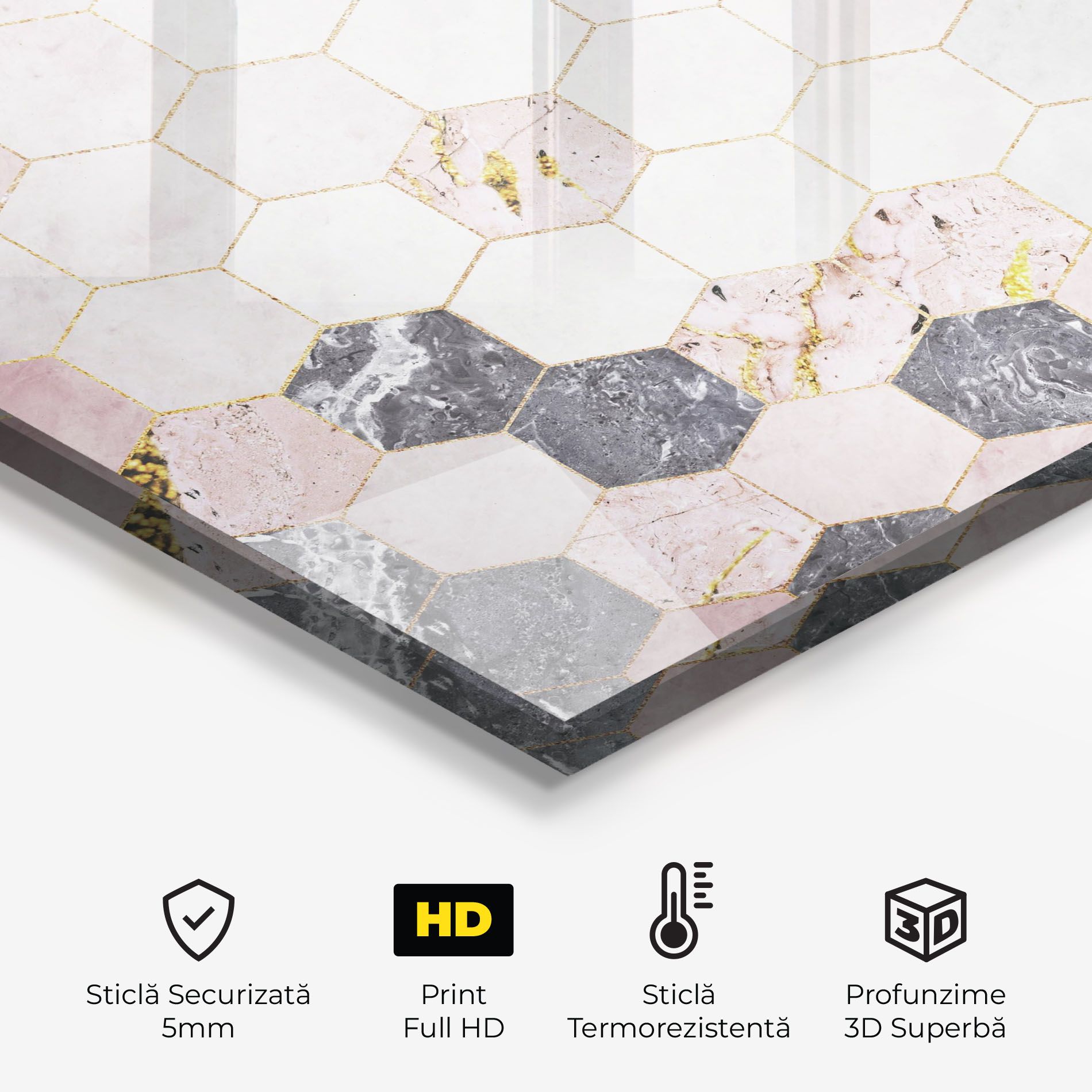 Grey Pink Hexagon mockup 2