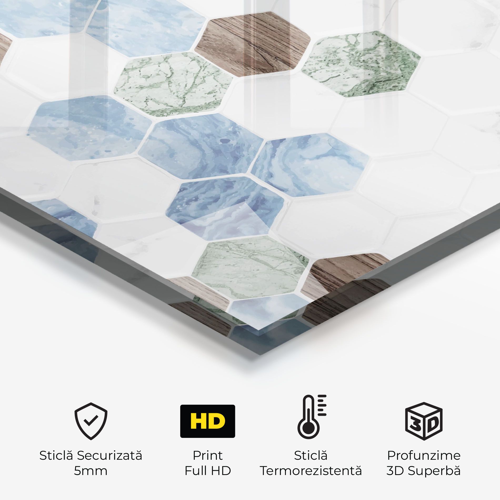 Hexagon Pattern mockup 2