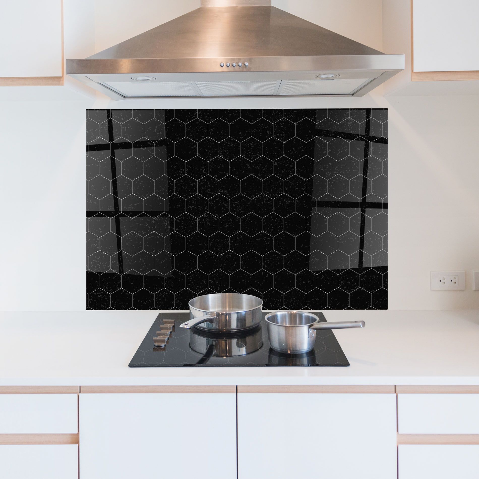 Black Hexagon mockup 5