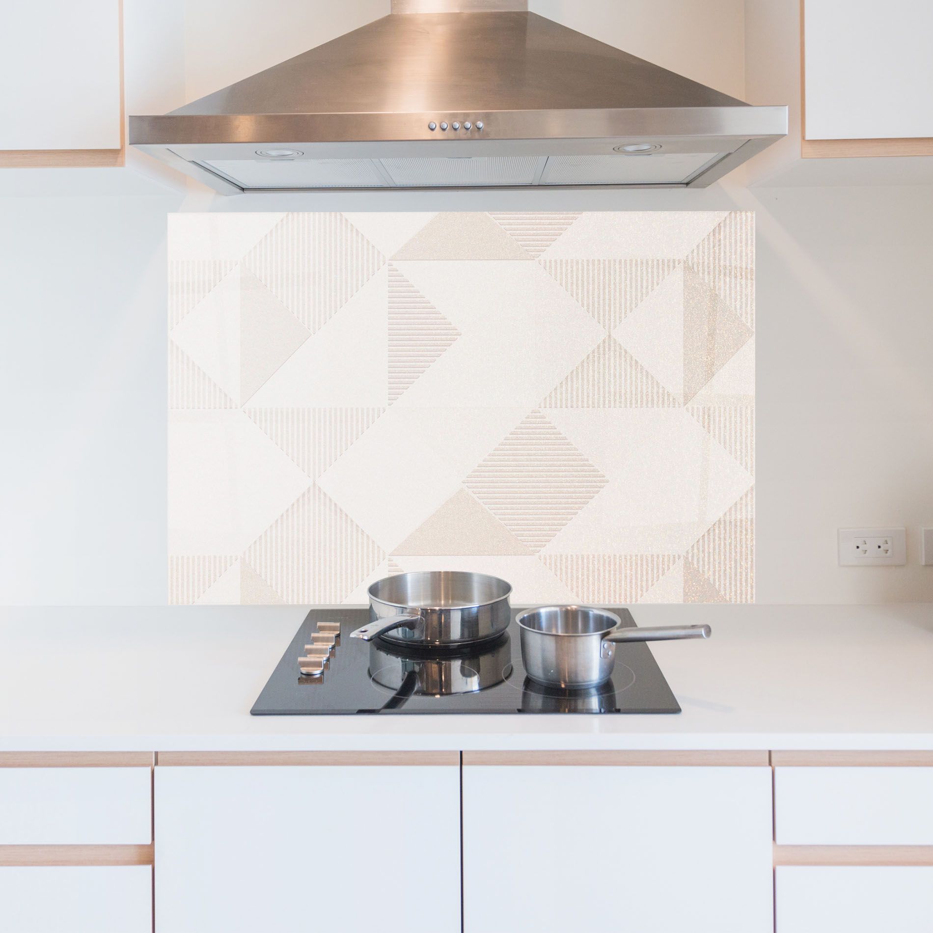 Light Cream Rhombus mockup 5
