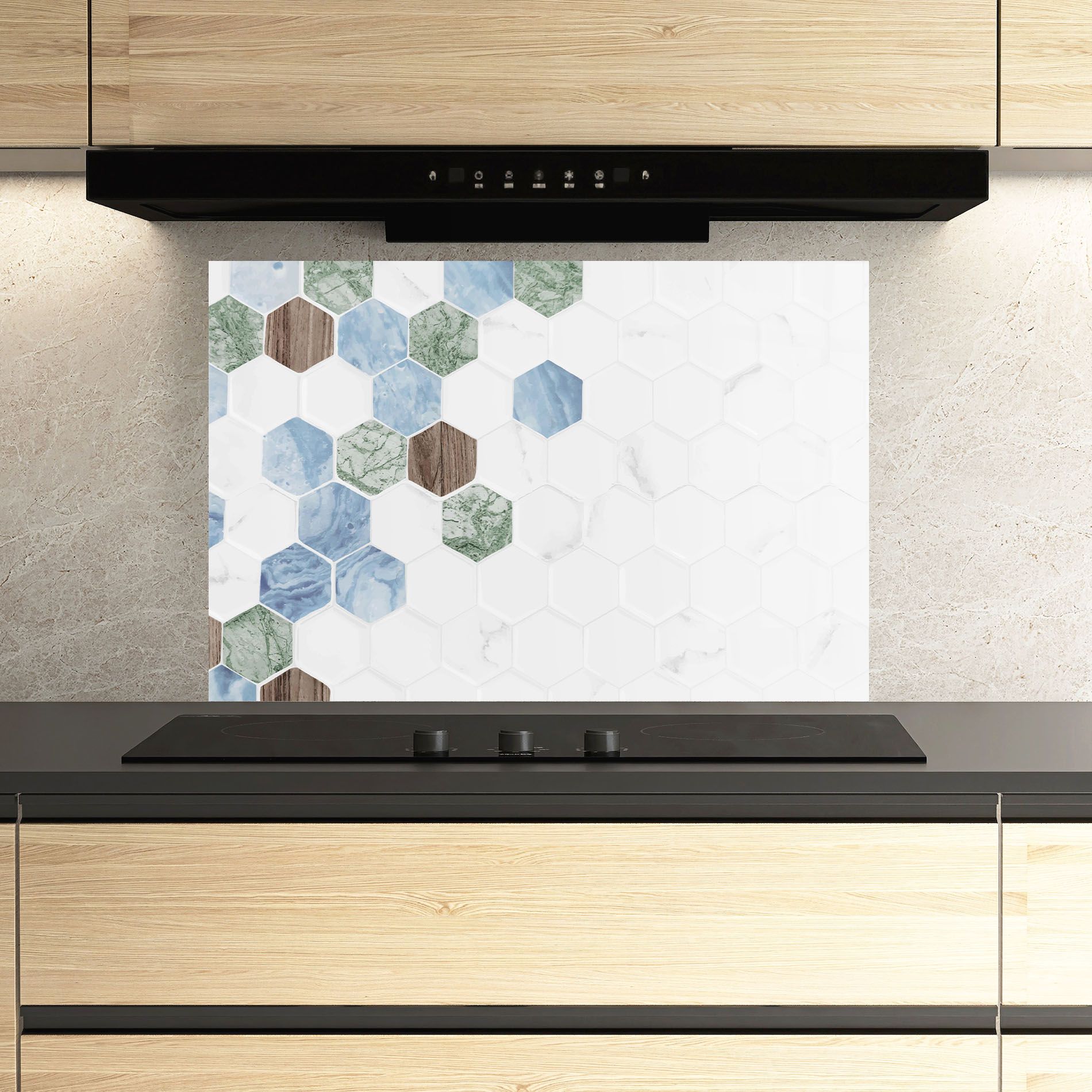 Hexagon Pattern mockup 3