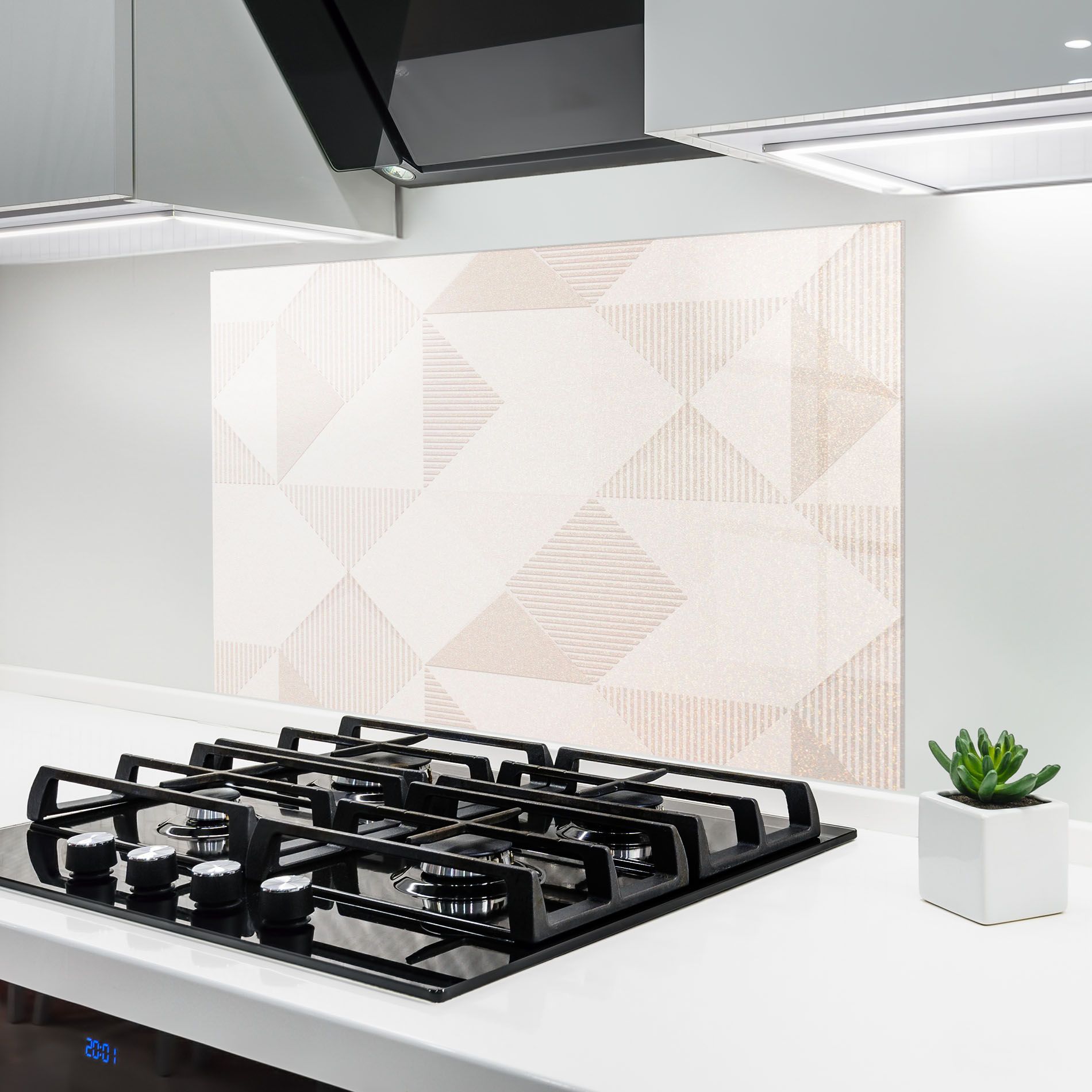 Light Cream Rhombus mockup 6