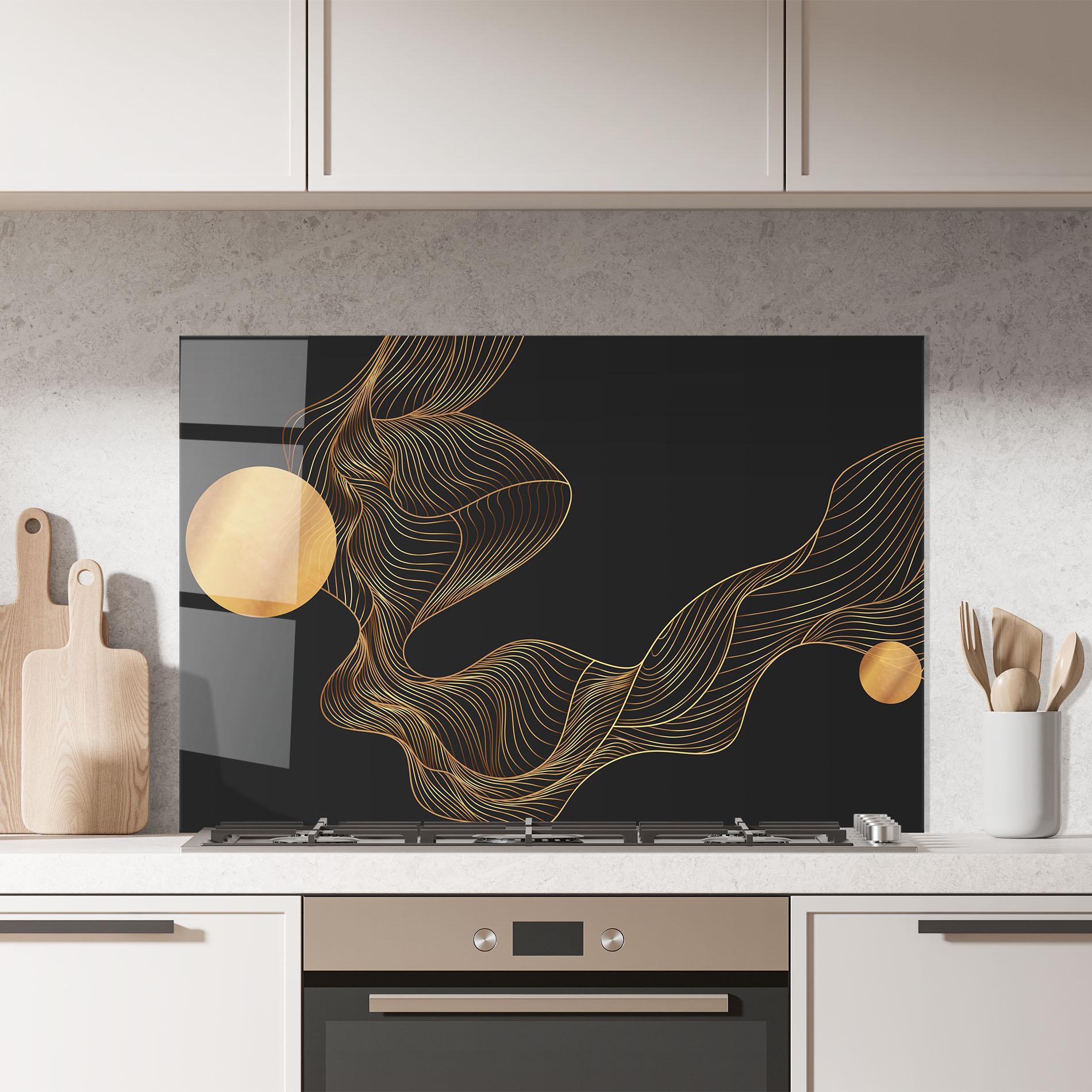 Panou Sticla Bucatarie Frecventa Abstracta mockup 7