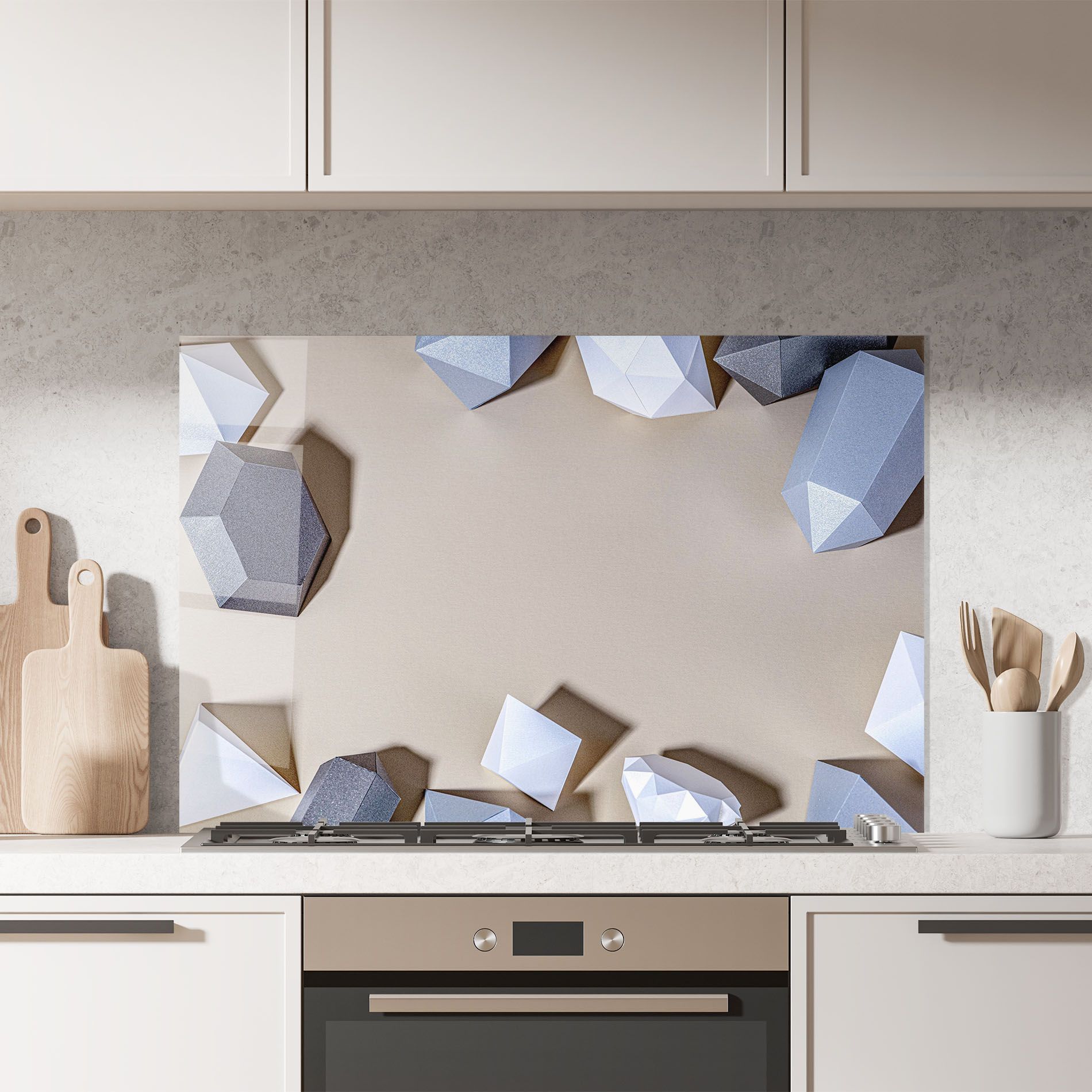 Geometric 3d Shapes mockup 7