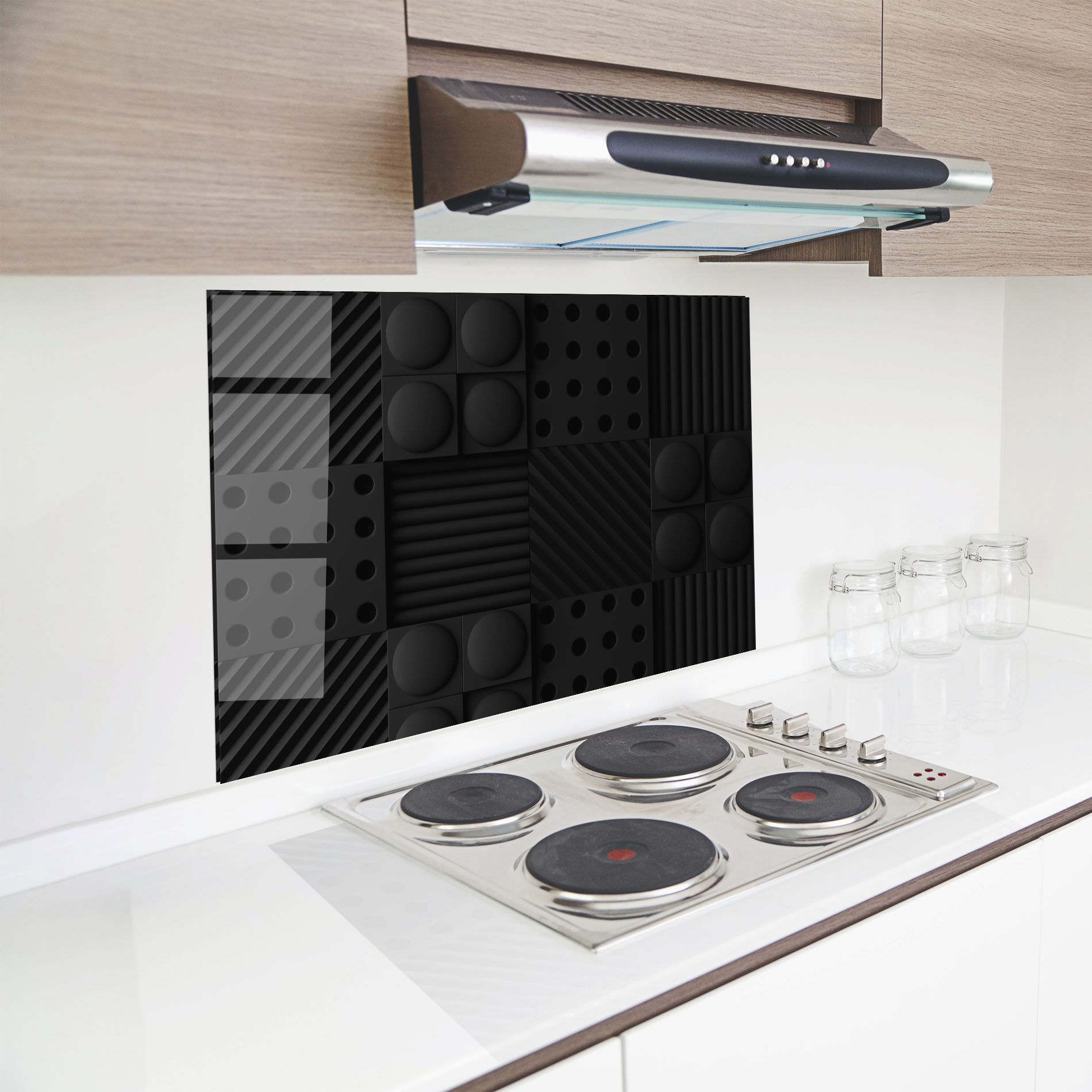 Black Square Circle mockup 8