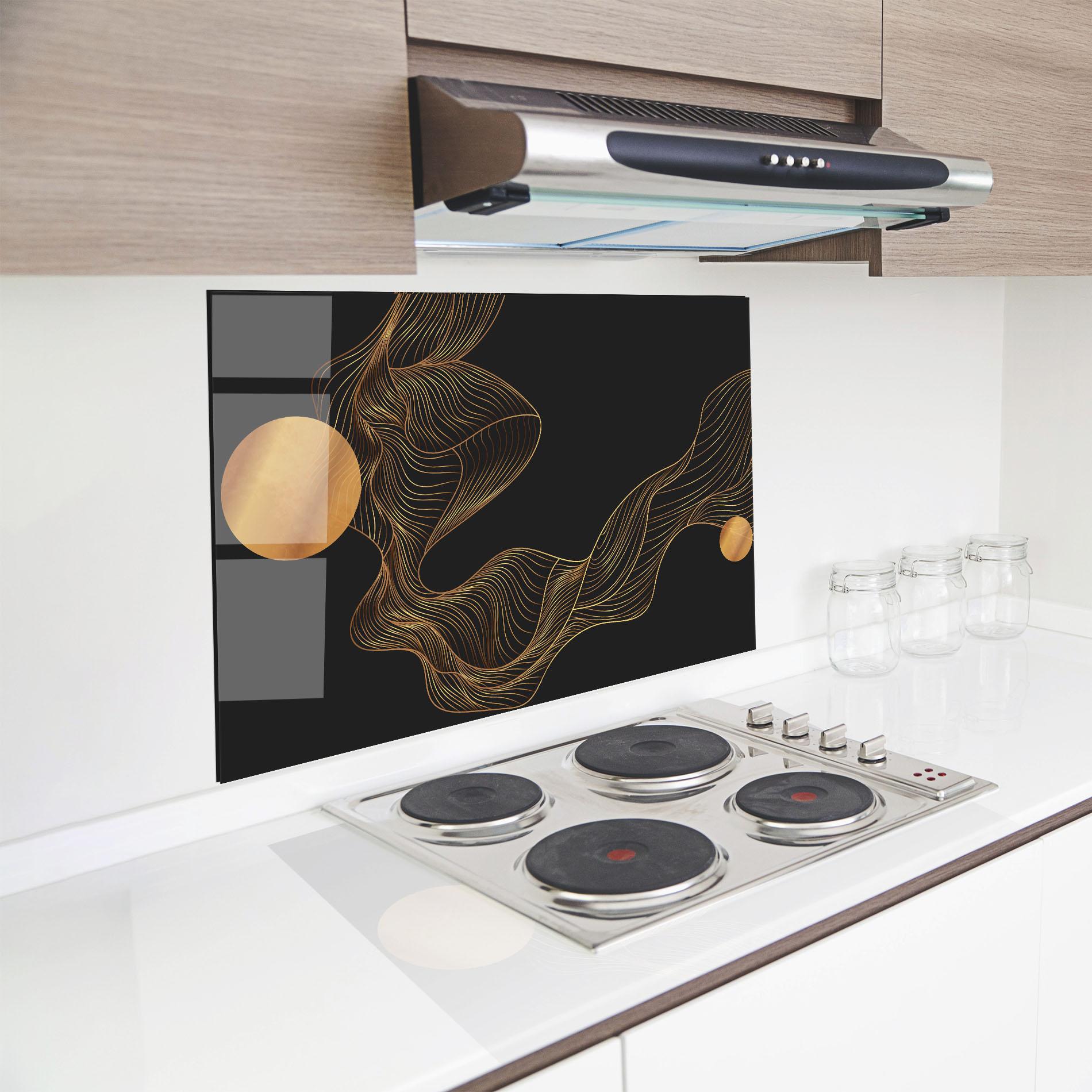 Panou Sticla Bucatarie Frecventa Abstracta mockup 8