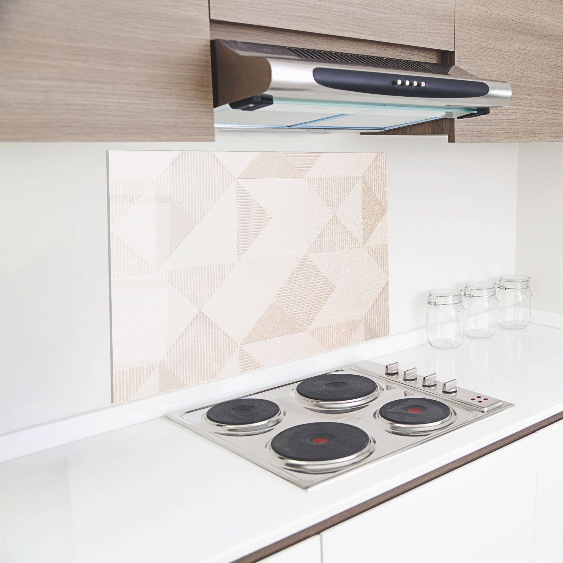 Light Cream Rhombus mockup 8