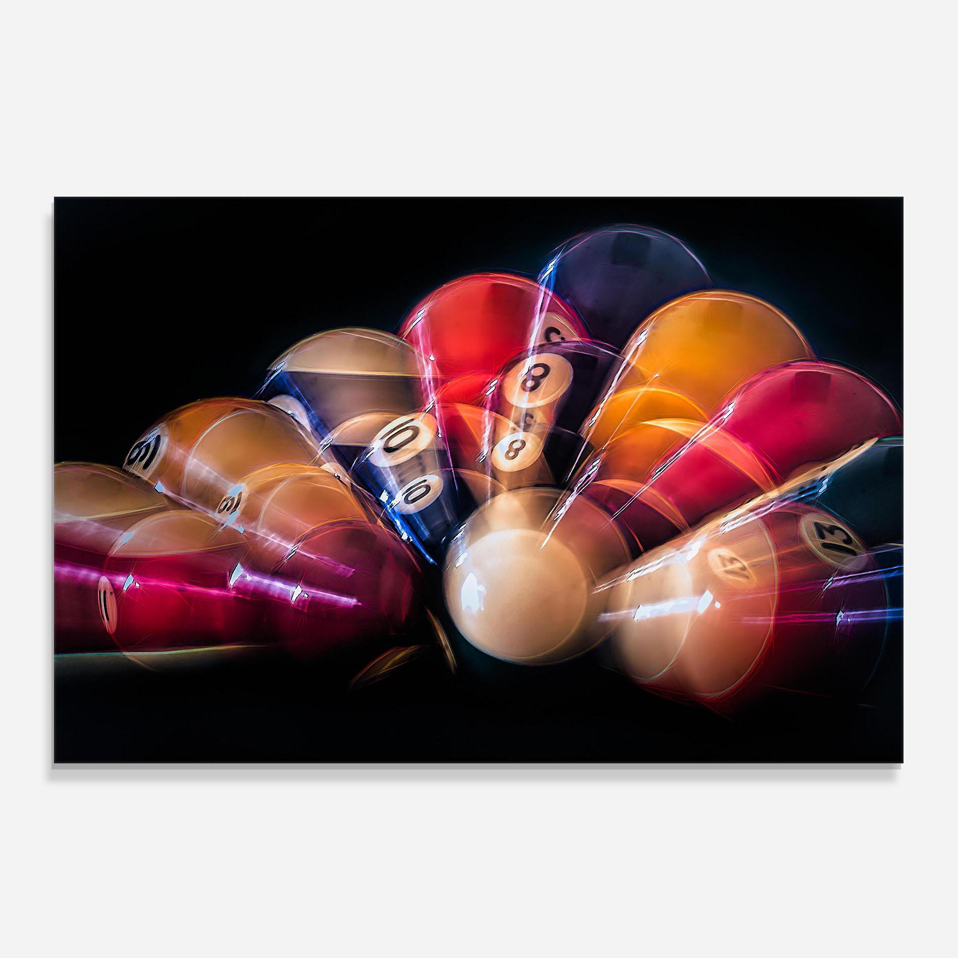 Panou Sticla Bucatarie Bowling Balls mockup 0