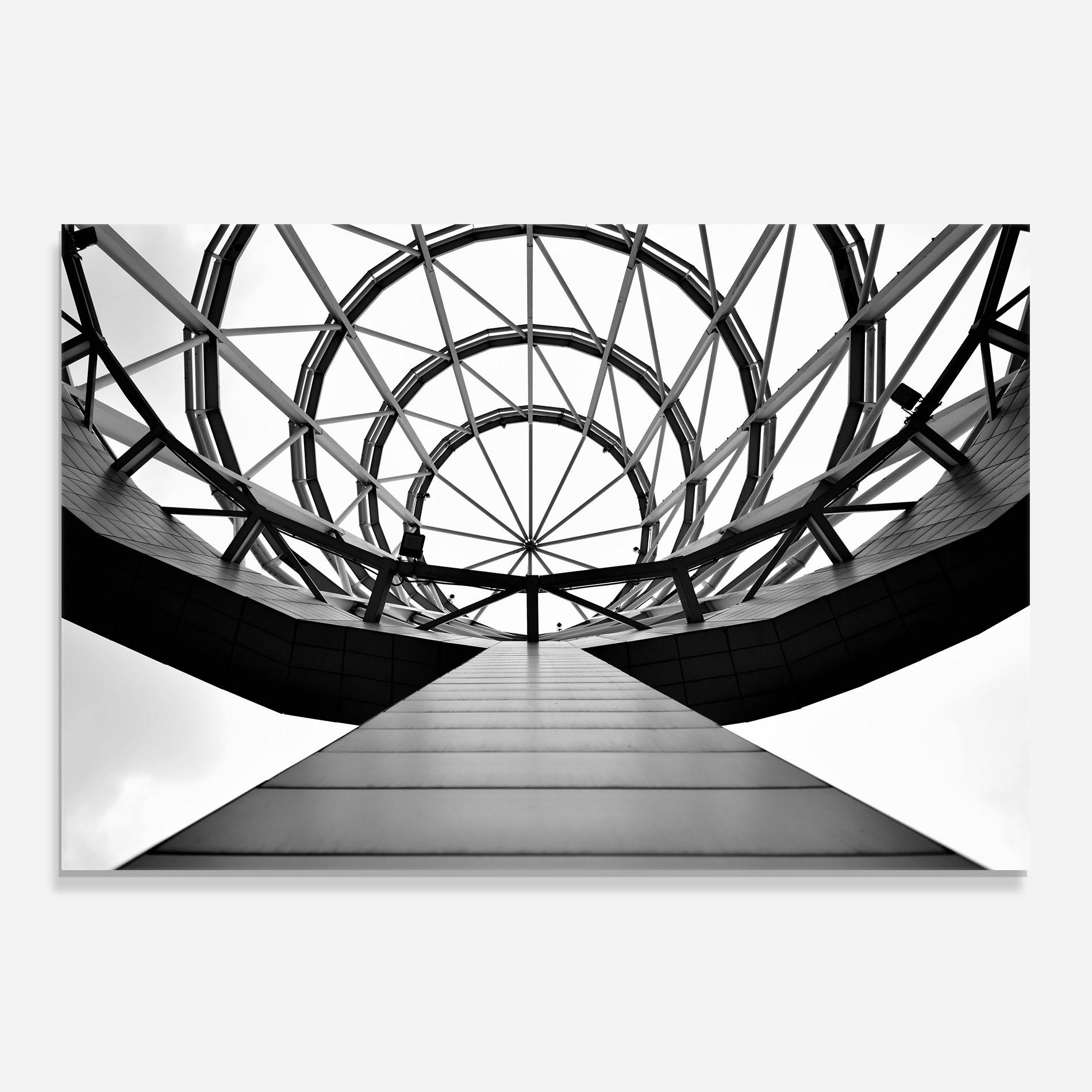 Panou Sticla Bucatarie Circular Dome mockup 0