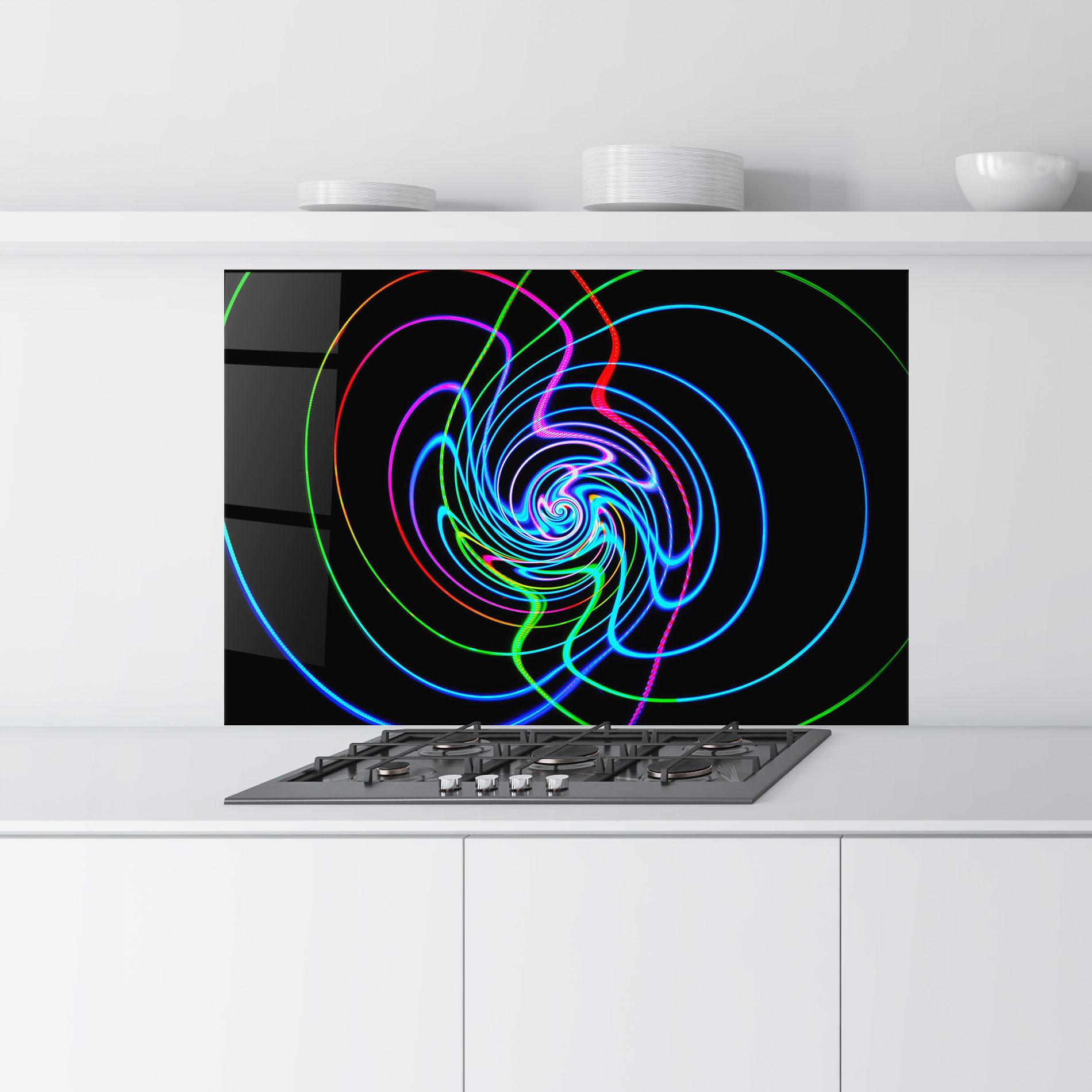 Panou Sticla Bucatarie Mixed Lights mockup 9