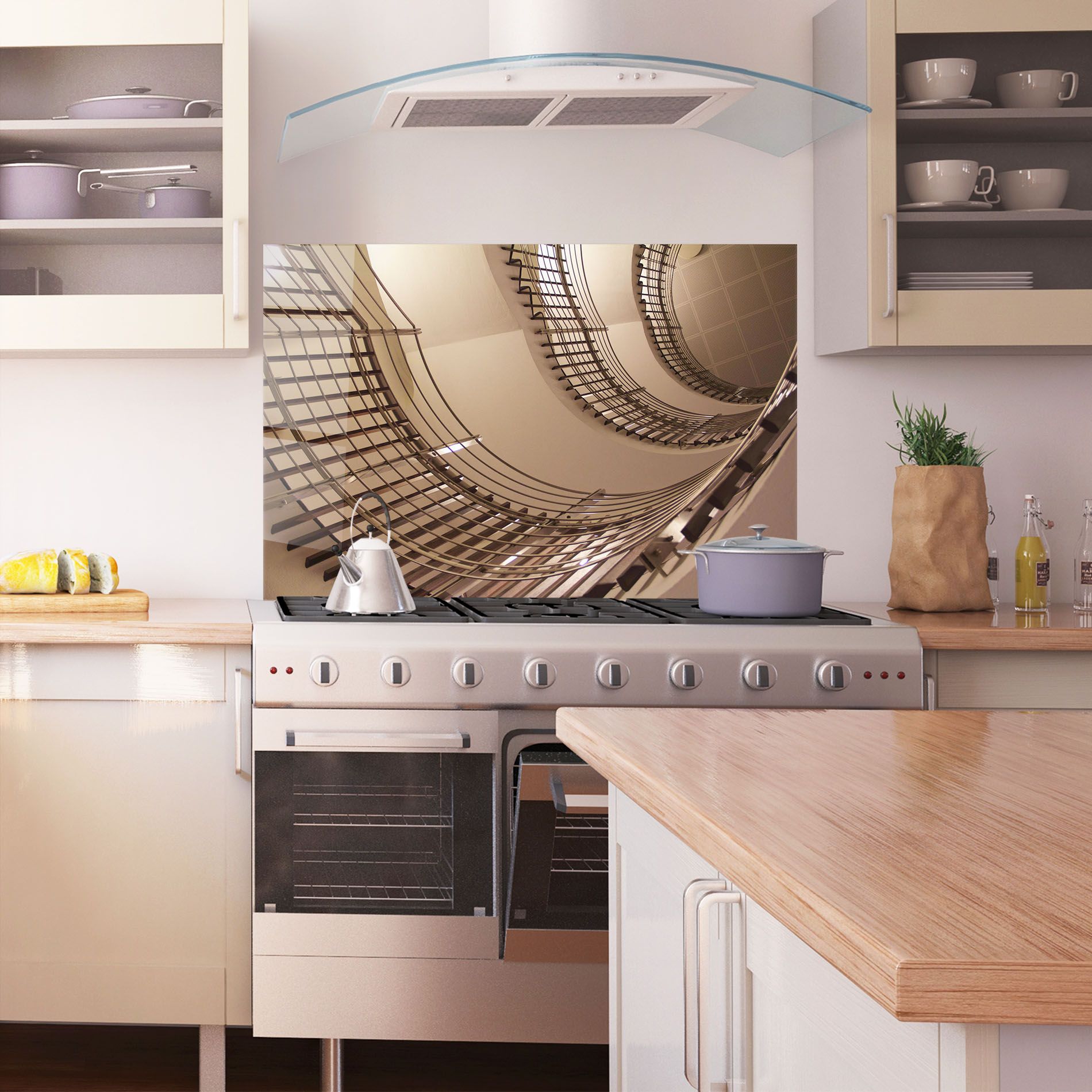 Cream Stairs mockup 1