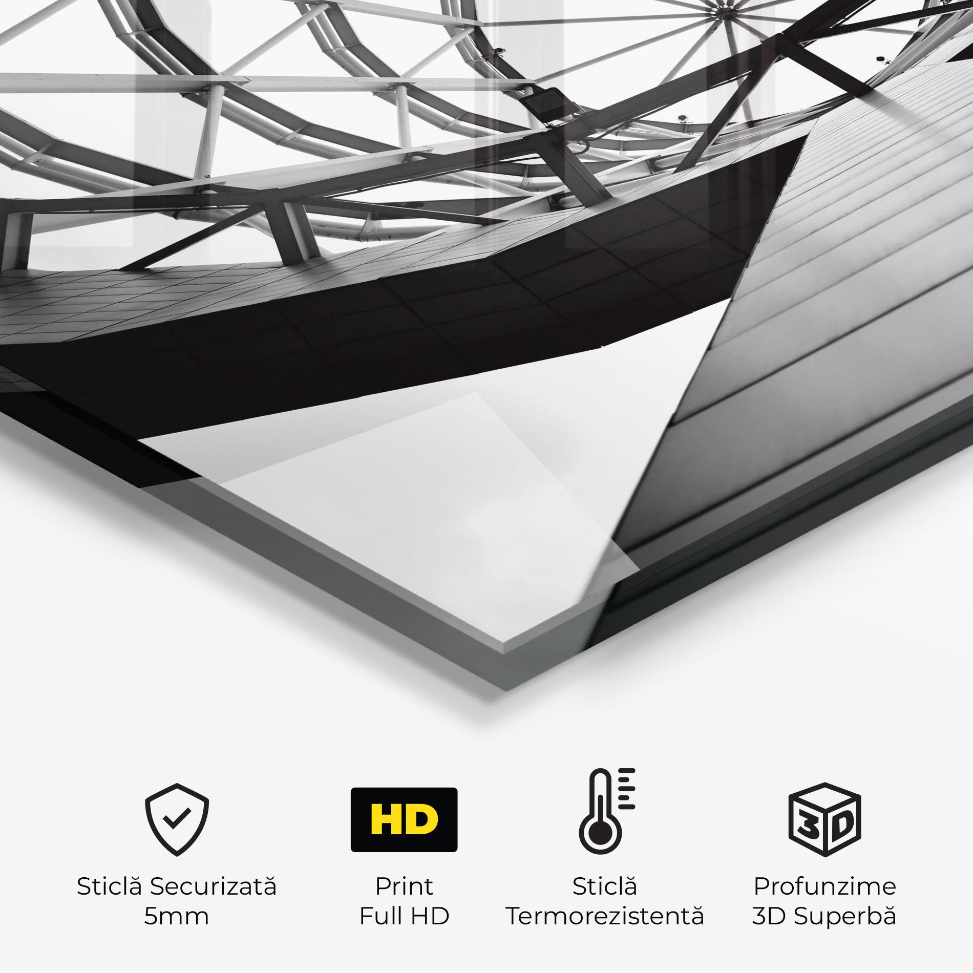 Panou Sticla Bucatarie Circular Dome mockup 2