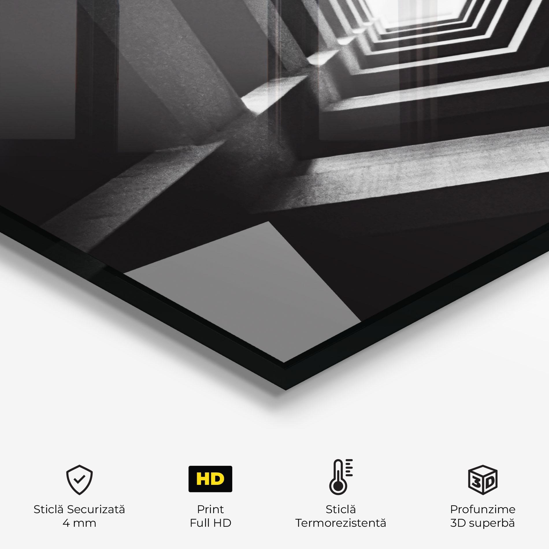 Panou Sticla Bucatarie Dark Shadow mockup 2