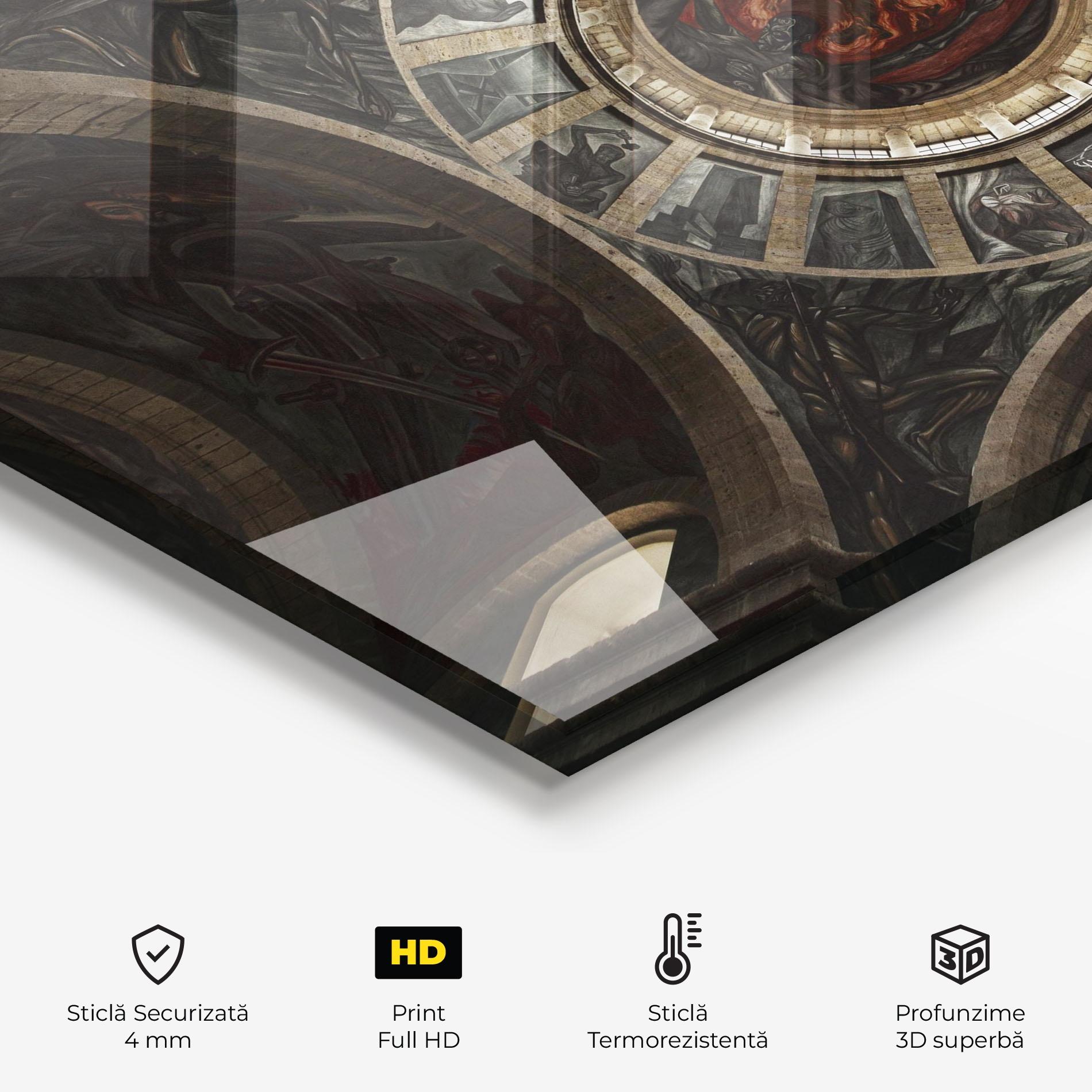 Panou Sticla Bucatarie Mexico Architecture mockup 2