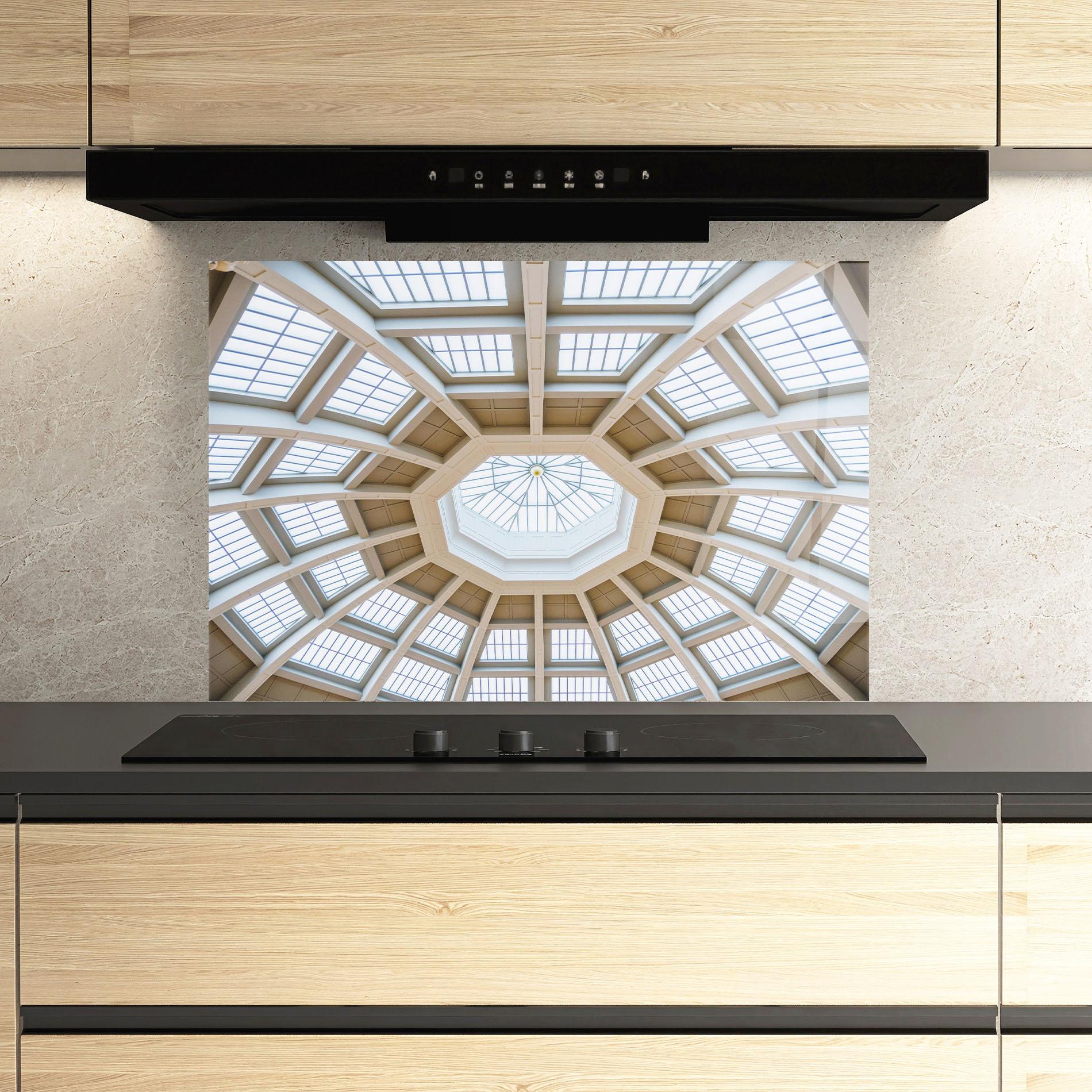 Panou Sticla Bucatarie Ceiling Dome mockup 3