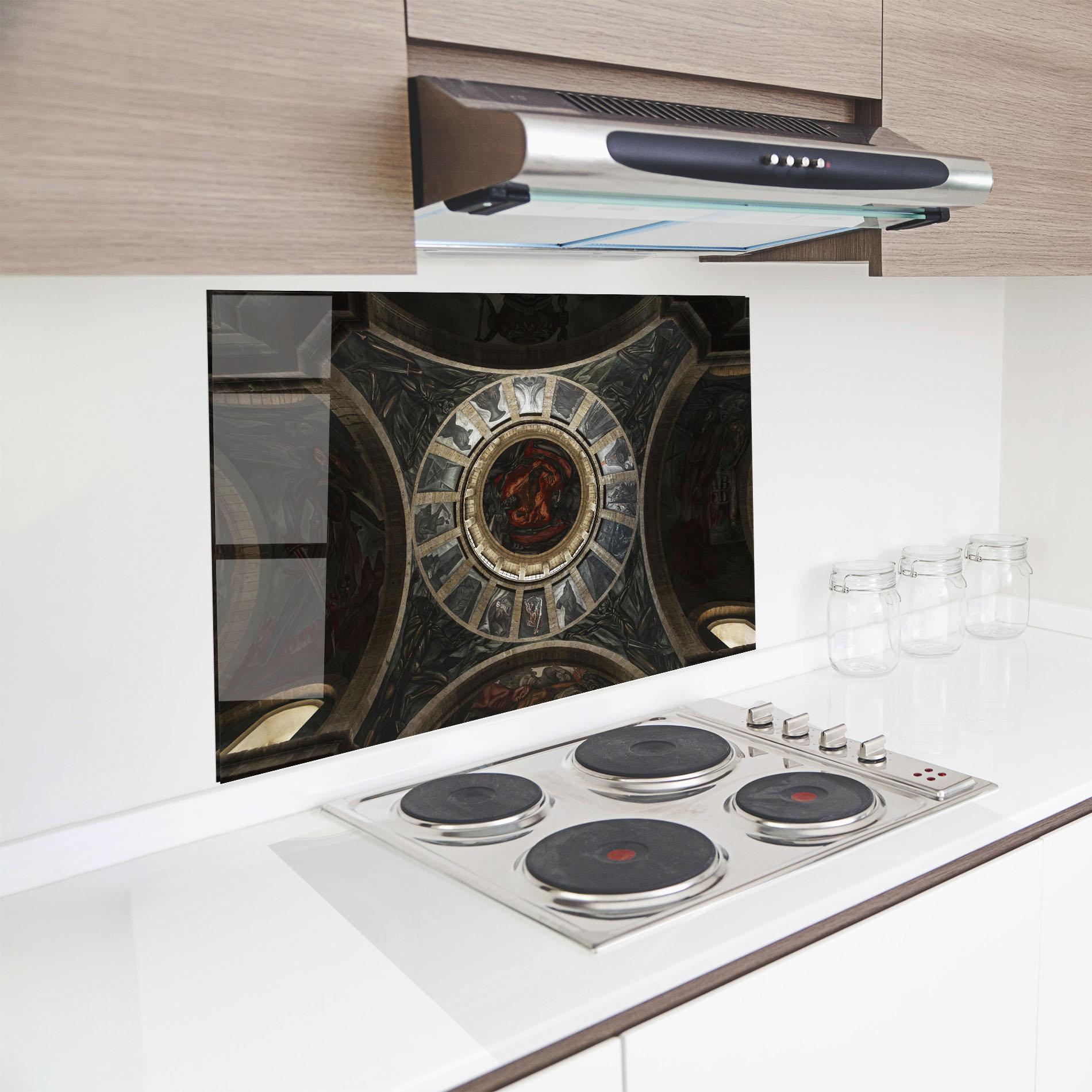 Panou Sticla Bucatarie Mexico Architecture mockup 8