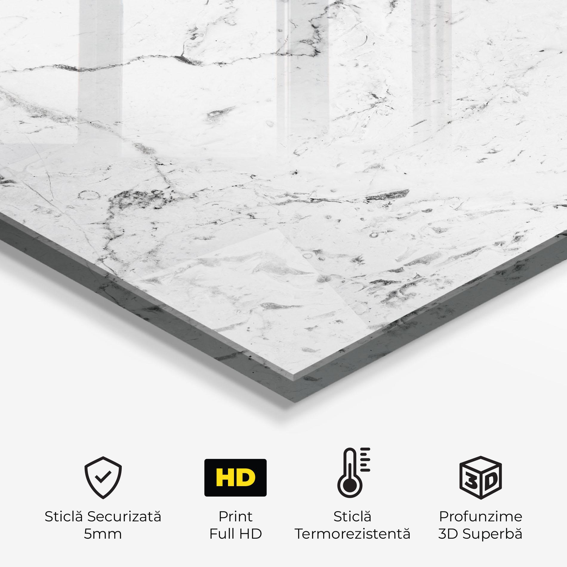 Panou Sticla Bucatarie Light Green Dark Lines mockup 2