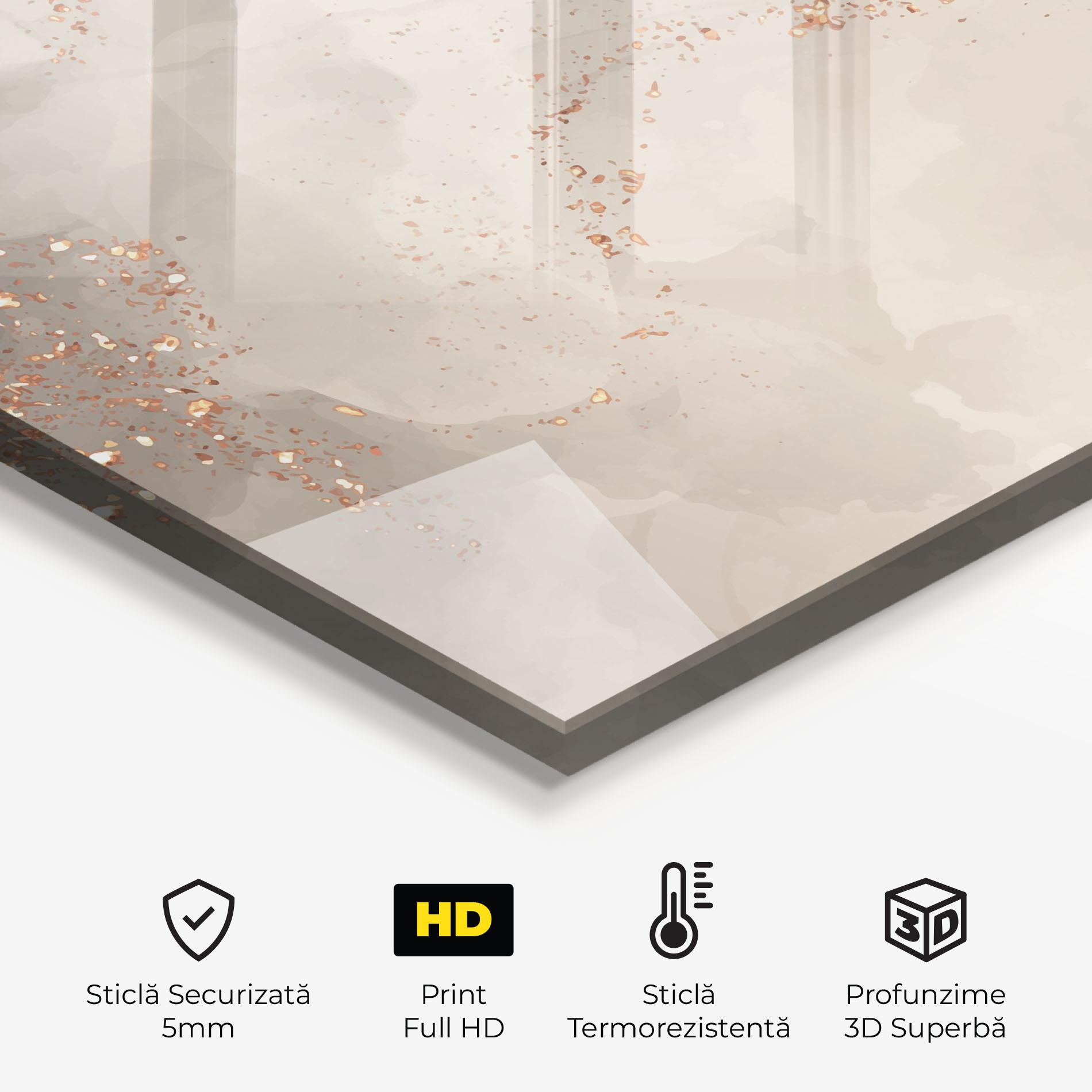 Panou Sticla Bucatarie Pink Grey Marble 01 mockup 2