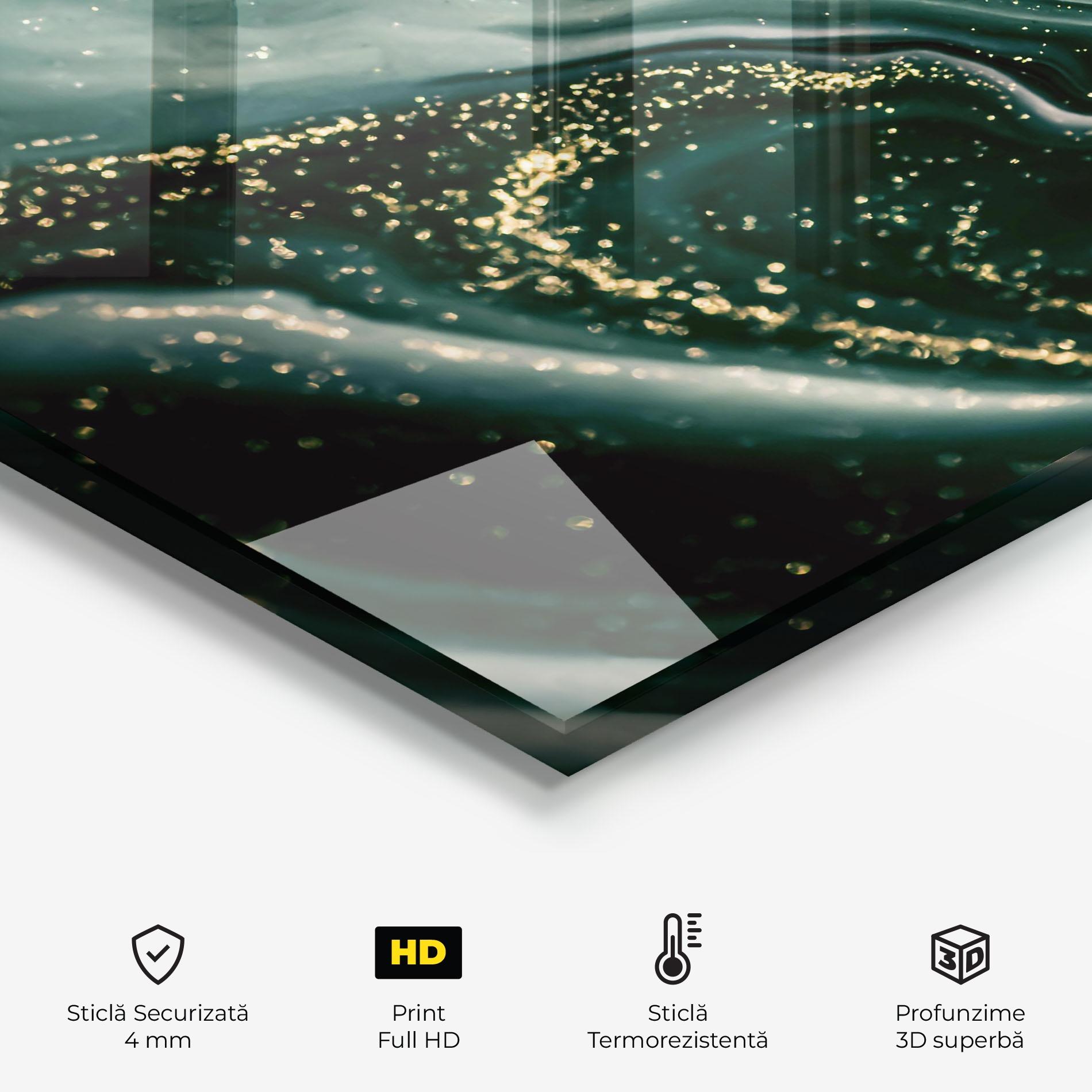 Panou Sticla Bucatarie Abstract Shades mockup 2