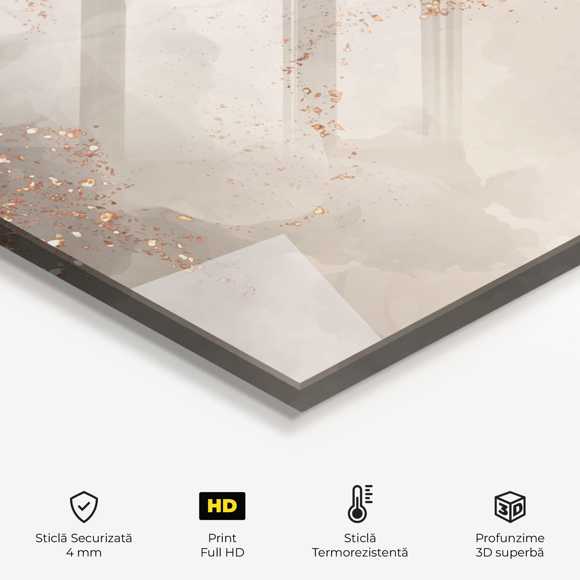 Panou Sticla Bucatarie Pink Grey Marble 01 mockup 2