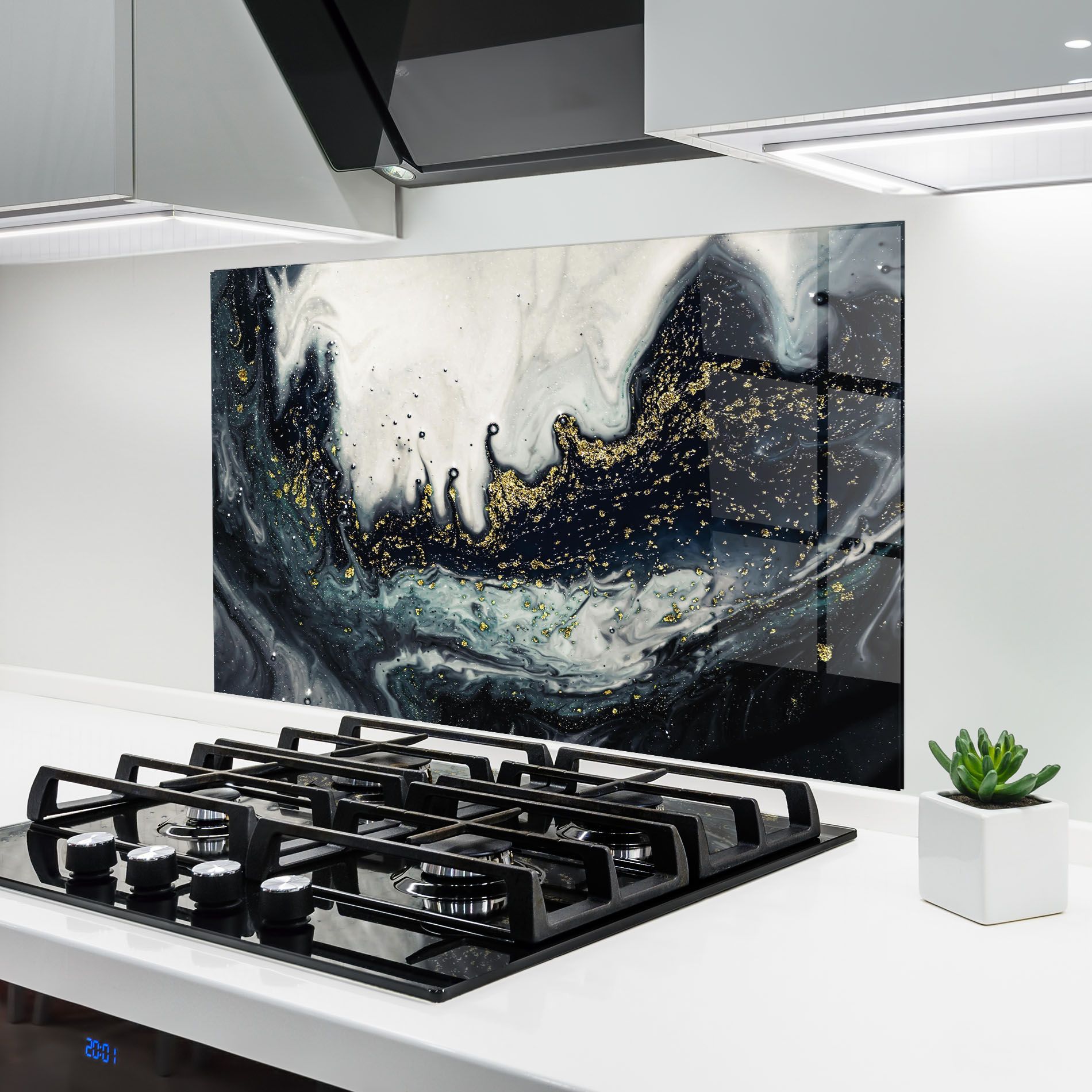 Abstract Black mockup 6