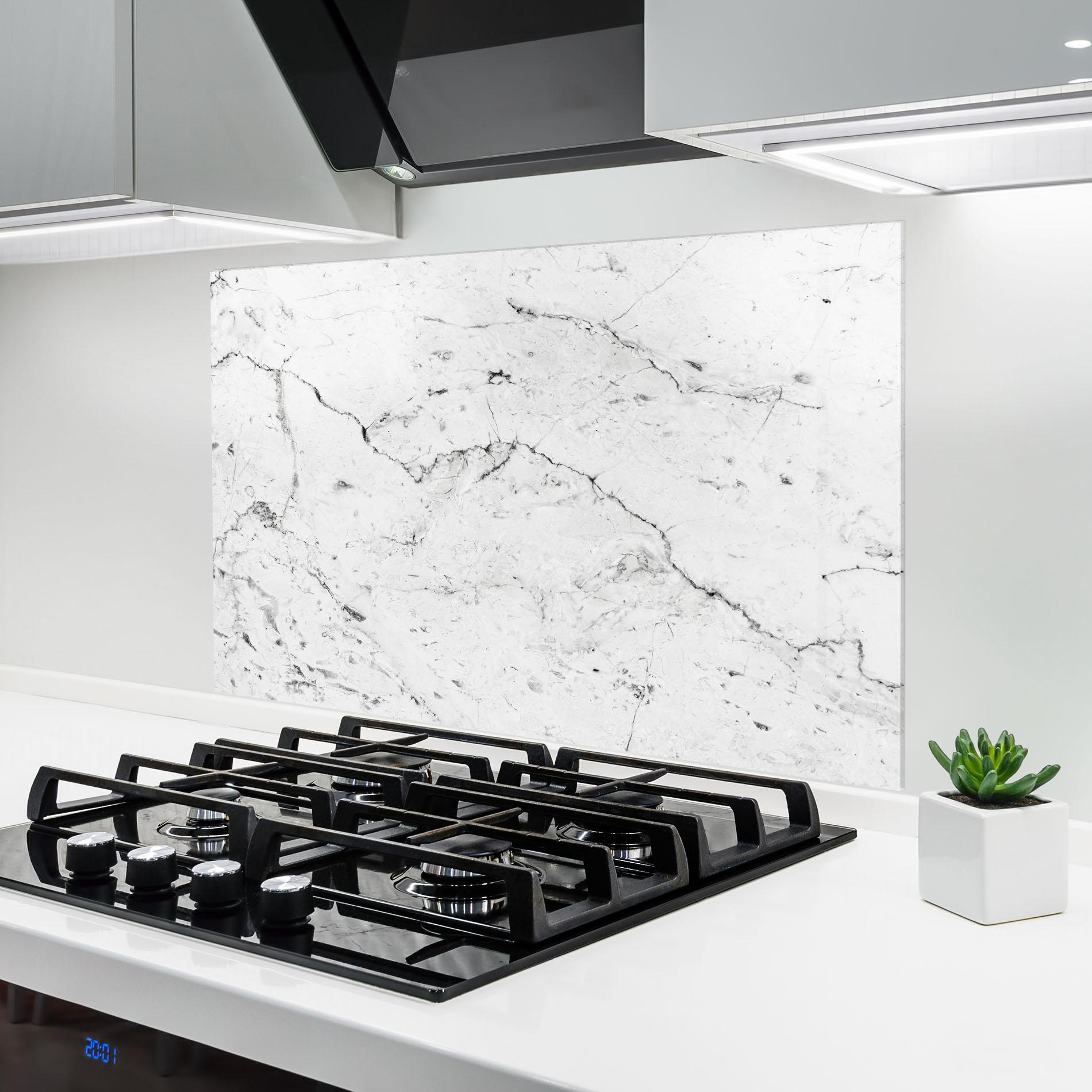 Panou Sticla Bucatarie Light Green Dark Lines mockup 6