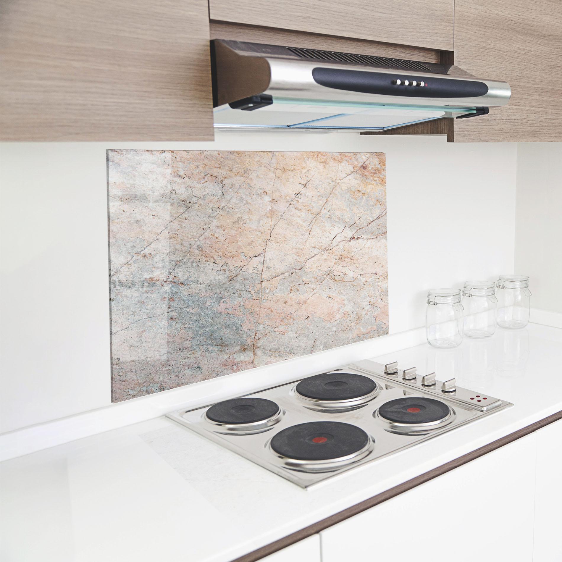 Panou Sticla Bucatarie Light Pink Grey mockup 8