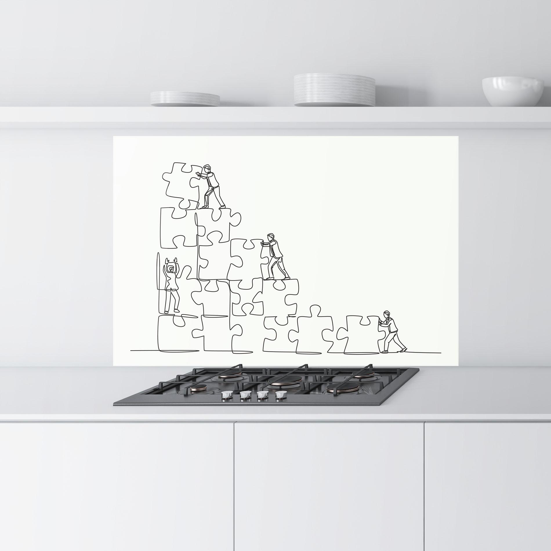 Panou Sticla Bucatarie Businessman Up mockup 9