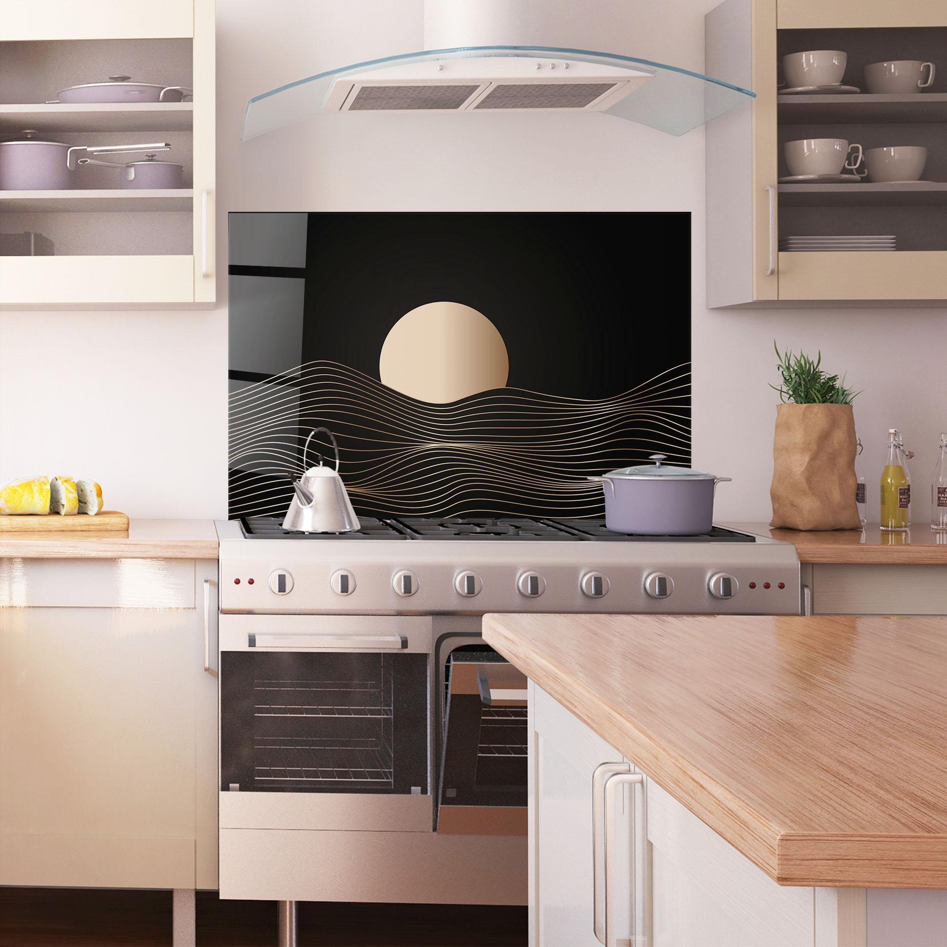 Panou Sticla Bucatarie Cream Moon mockup 1