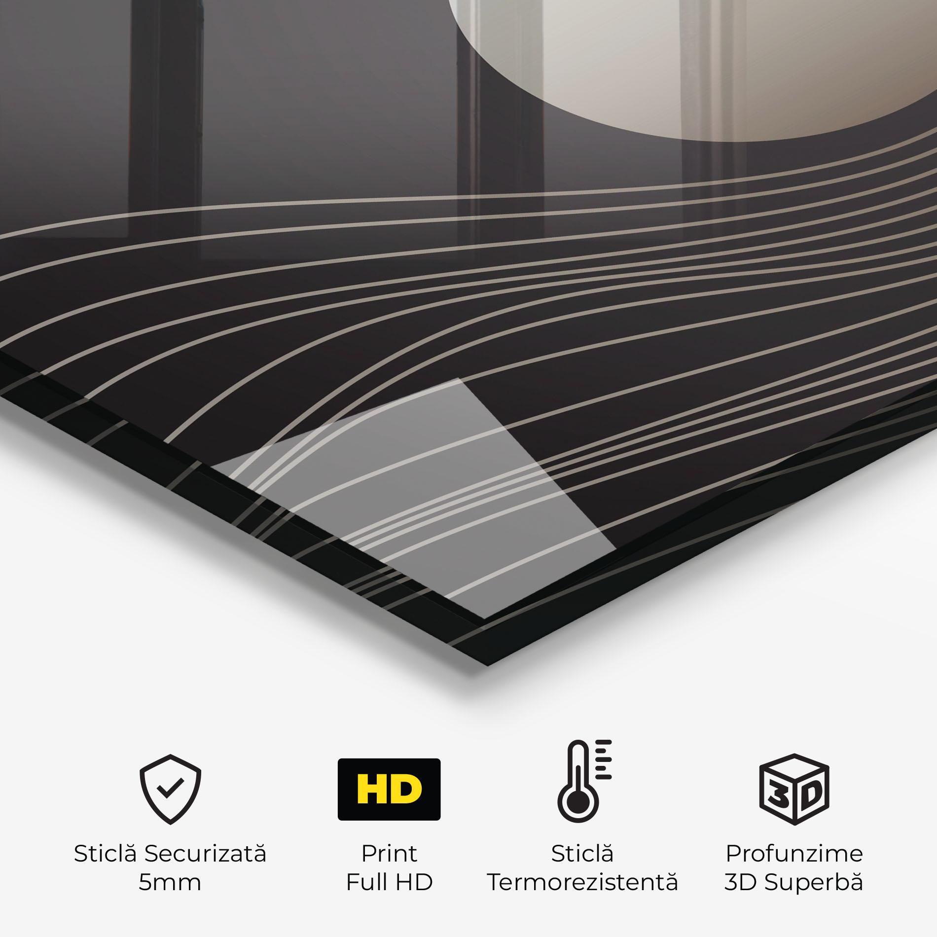 Panou Sticla Bucatarie Grey Moon mockup 2